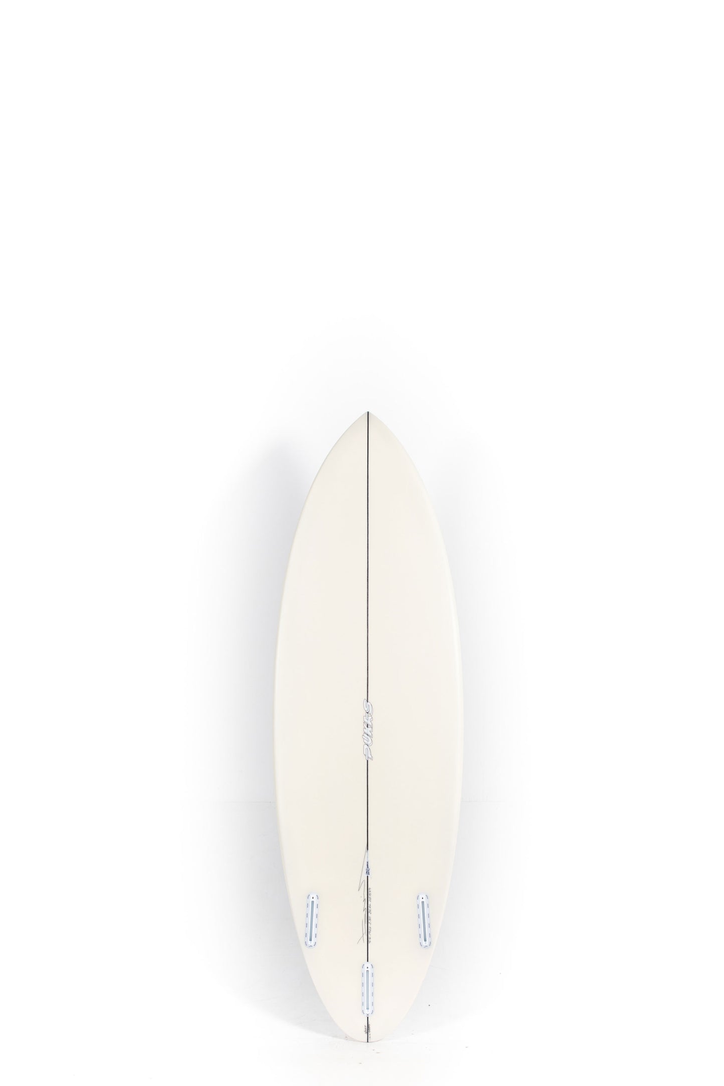 Beige and vine red Pukas Surfboard Space Oddity size 5'6" at Pukas Surf Shop - 2
