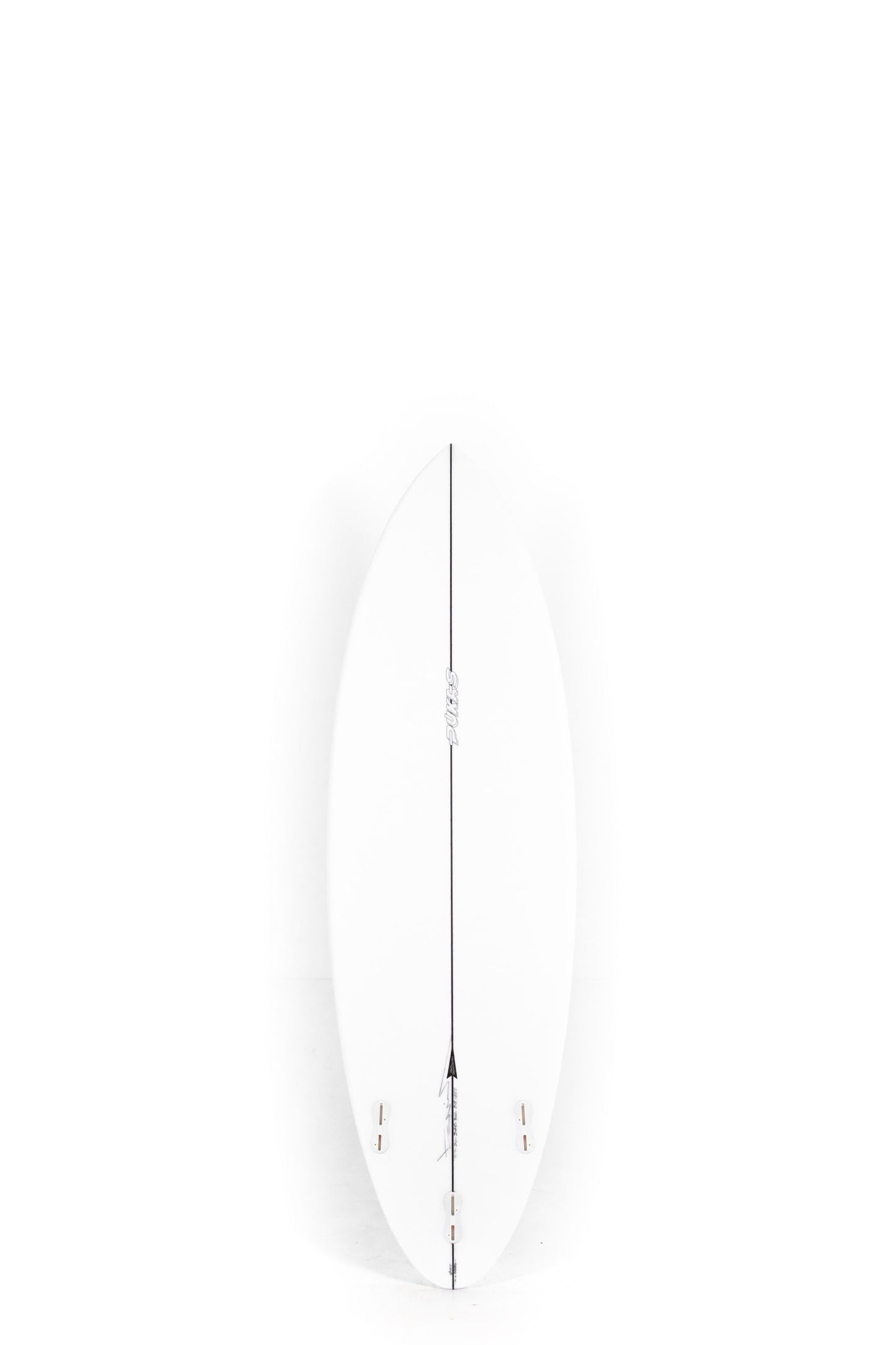 Blue Pukas Surfboard Space Oddity size 5'9" on a white background by Pukas Surf Shop - 2