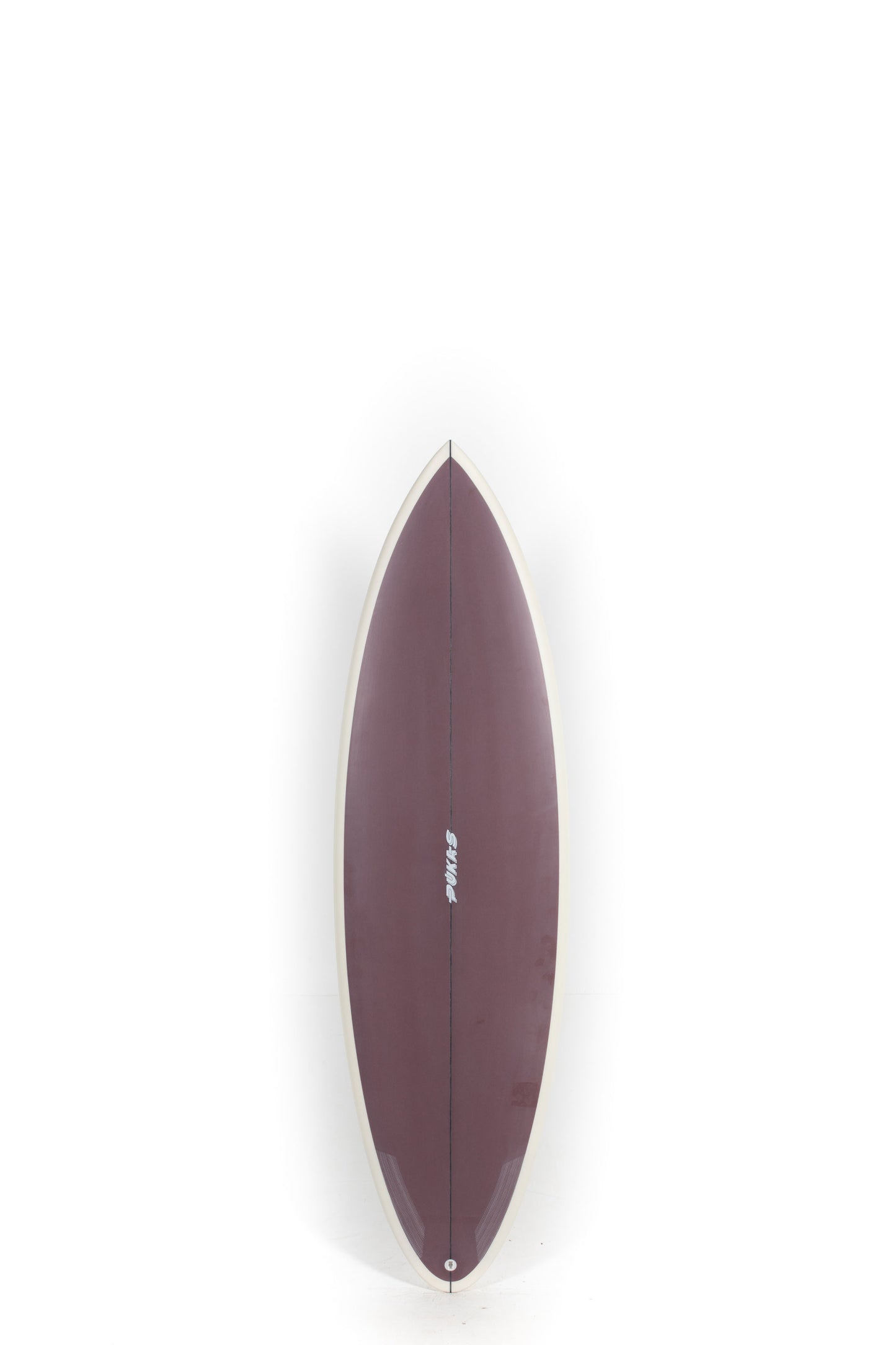 Brown and beige Pukas Surfboard Space Oddity size 6'0" at Pukas Surf Shop