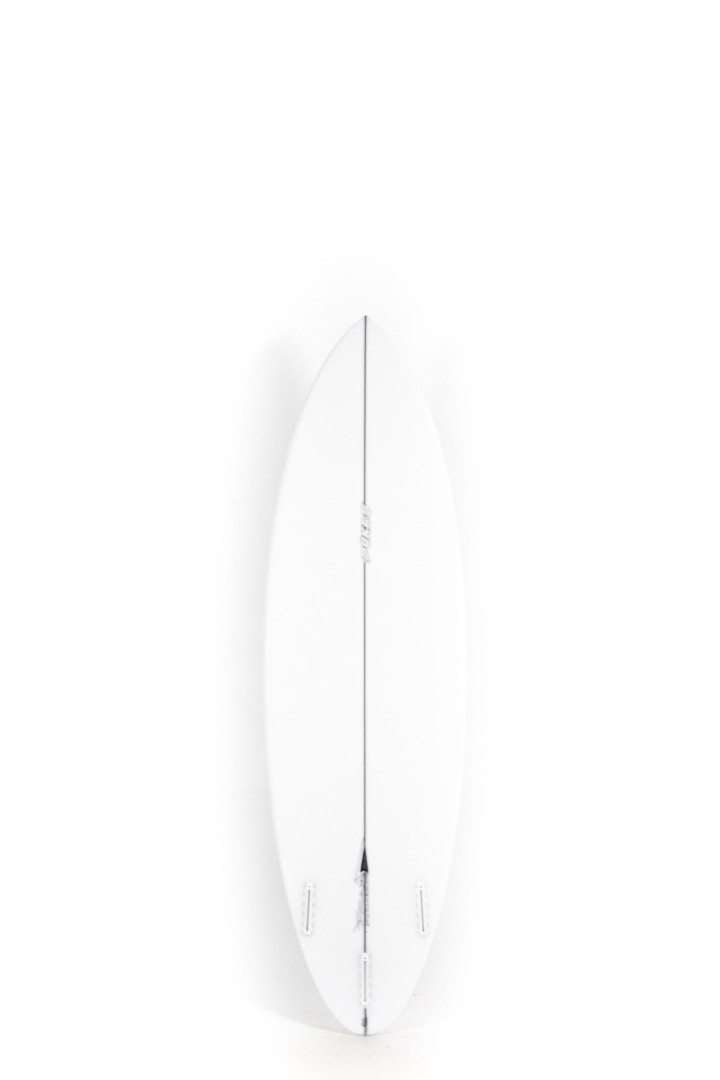 White Pukas Surfboard Space Oddity size 6'3" at Pukas Surf Shop - 2