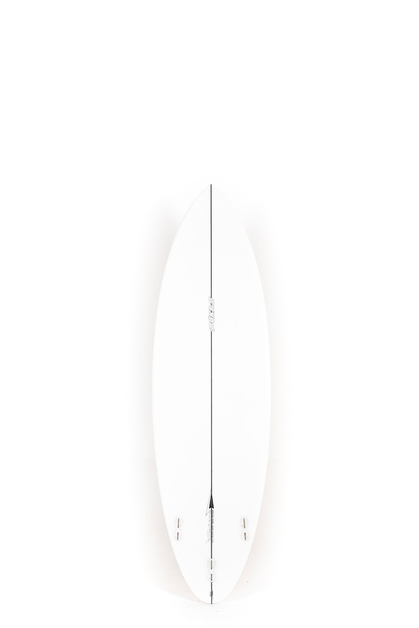 Orange Pukas Surfboard Space Oddity size 6'3" on a white background by Pukas Surf Shop - 2