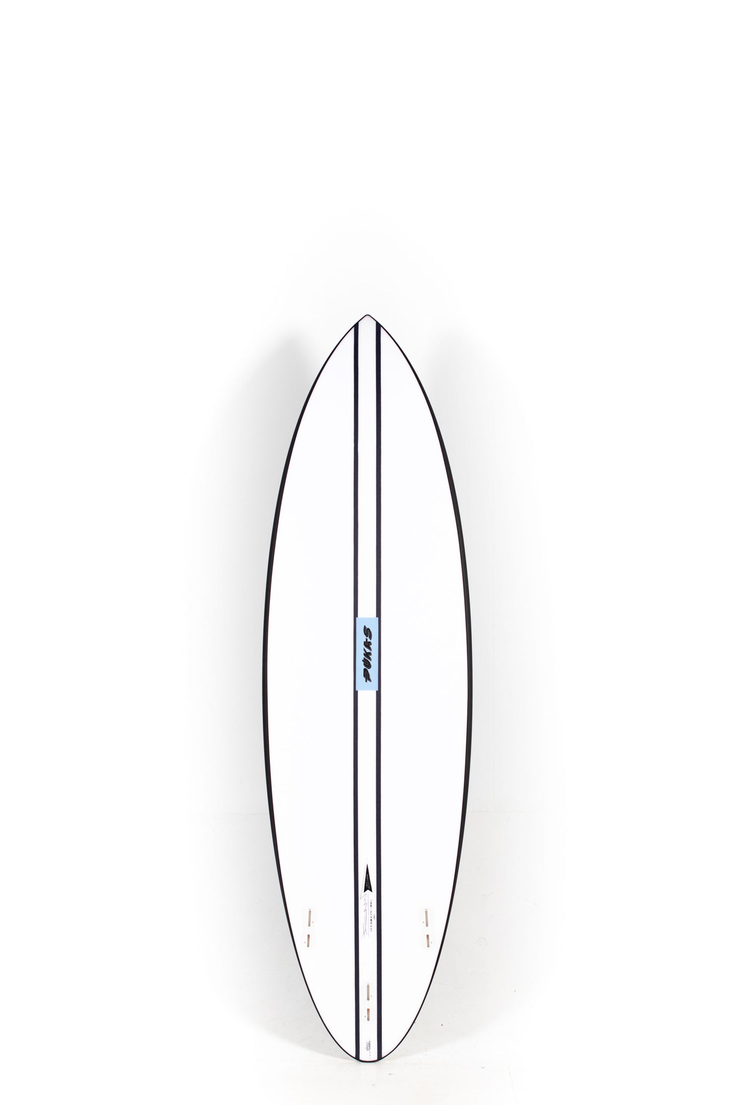 Black Pukas Space Oddity Surfboard in Inncarbon Technology size 6'4" at Pukas Surf Shop - 2