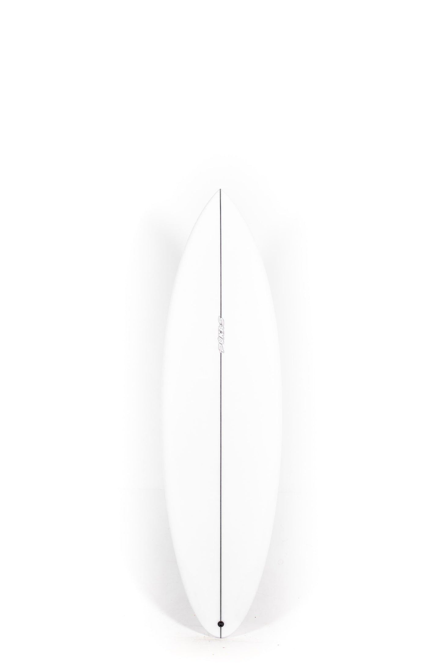 White Pukas Space Oddity Surfboard size 6'4" at Pukas Surf Shop