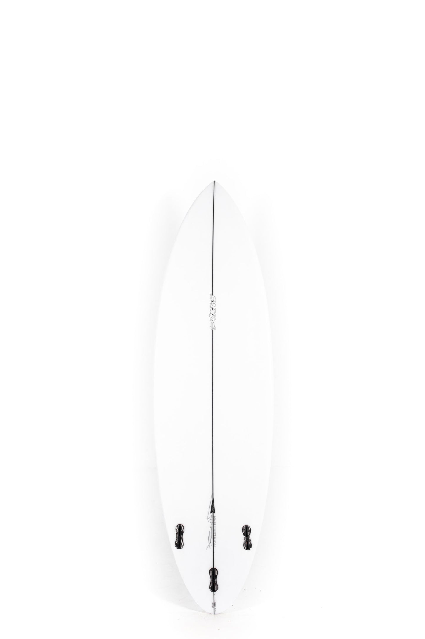 White Space Oddity Surfboard size 6'4" on a white background at Pukas Surf Shop - 2
