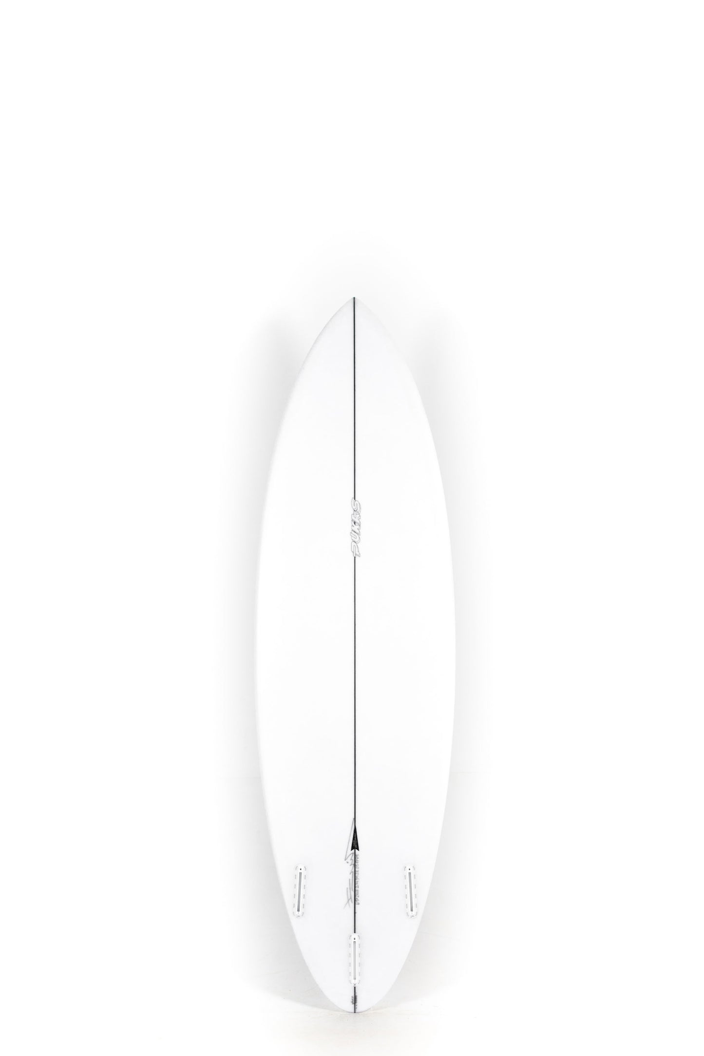 White Pukas Surfboard Space Oddity size 6'5" at Pukas Surf Shop - 2