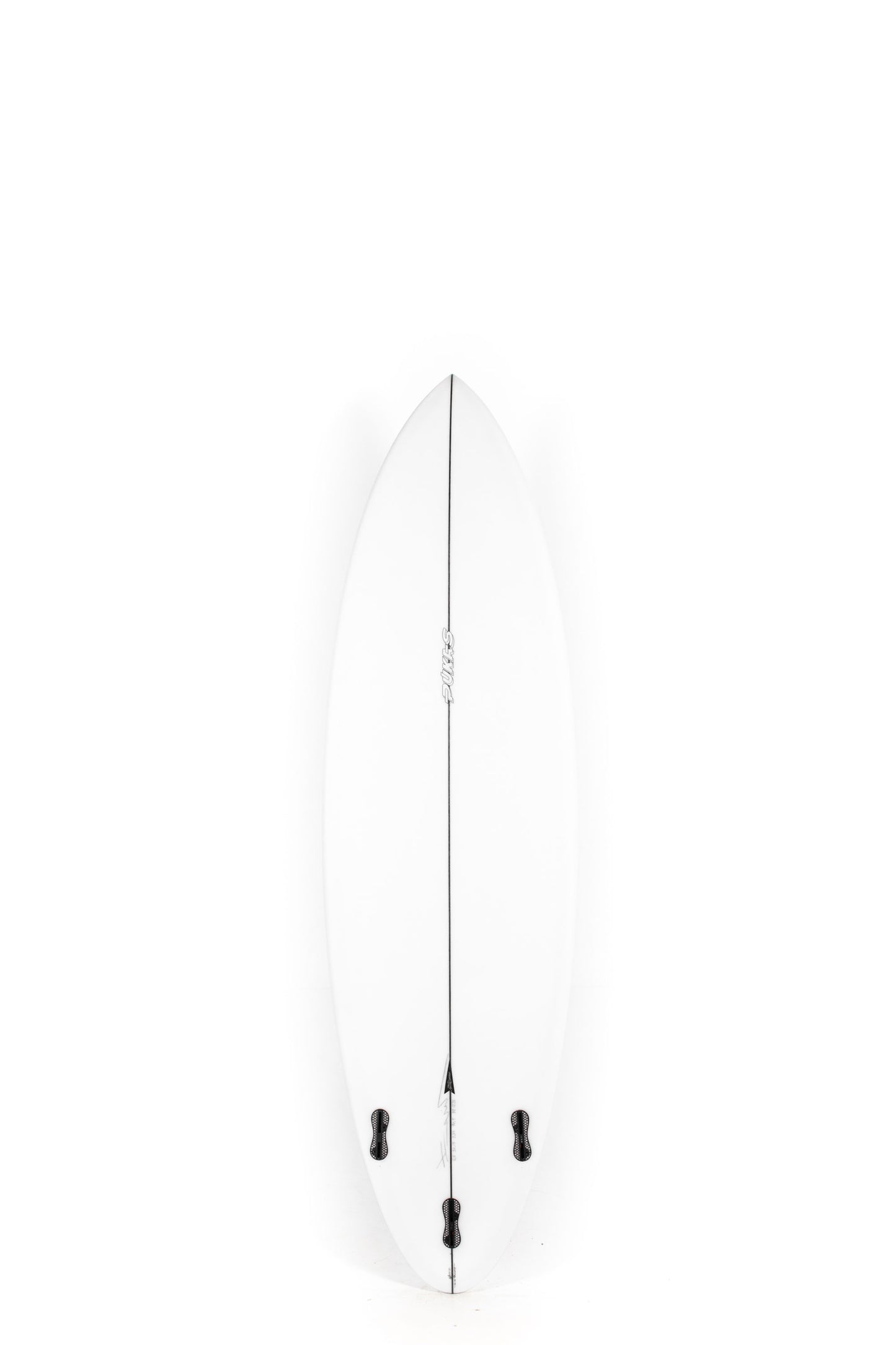 White Pukas Surfboard Space Oddity size 6'6" at Pukas Surf Shop - 2
