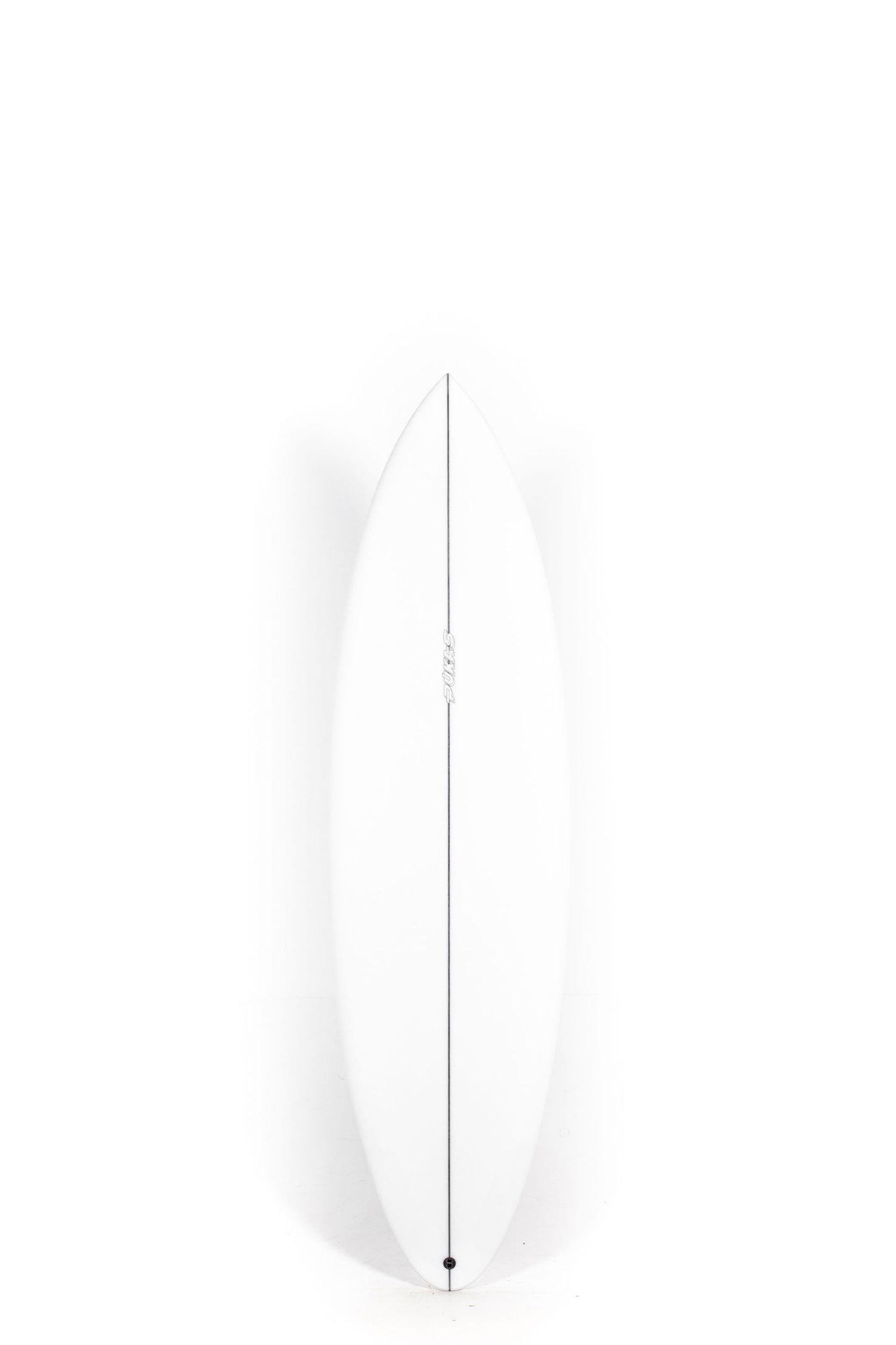 White Pukas Space Oddity Surfboard size 6'6" at Pukas Surf Shop