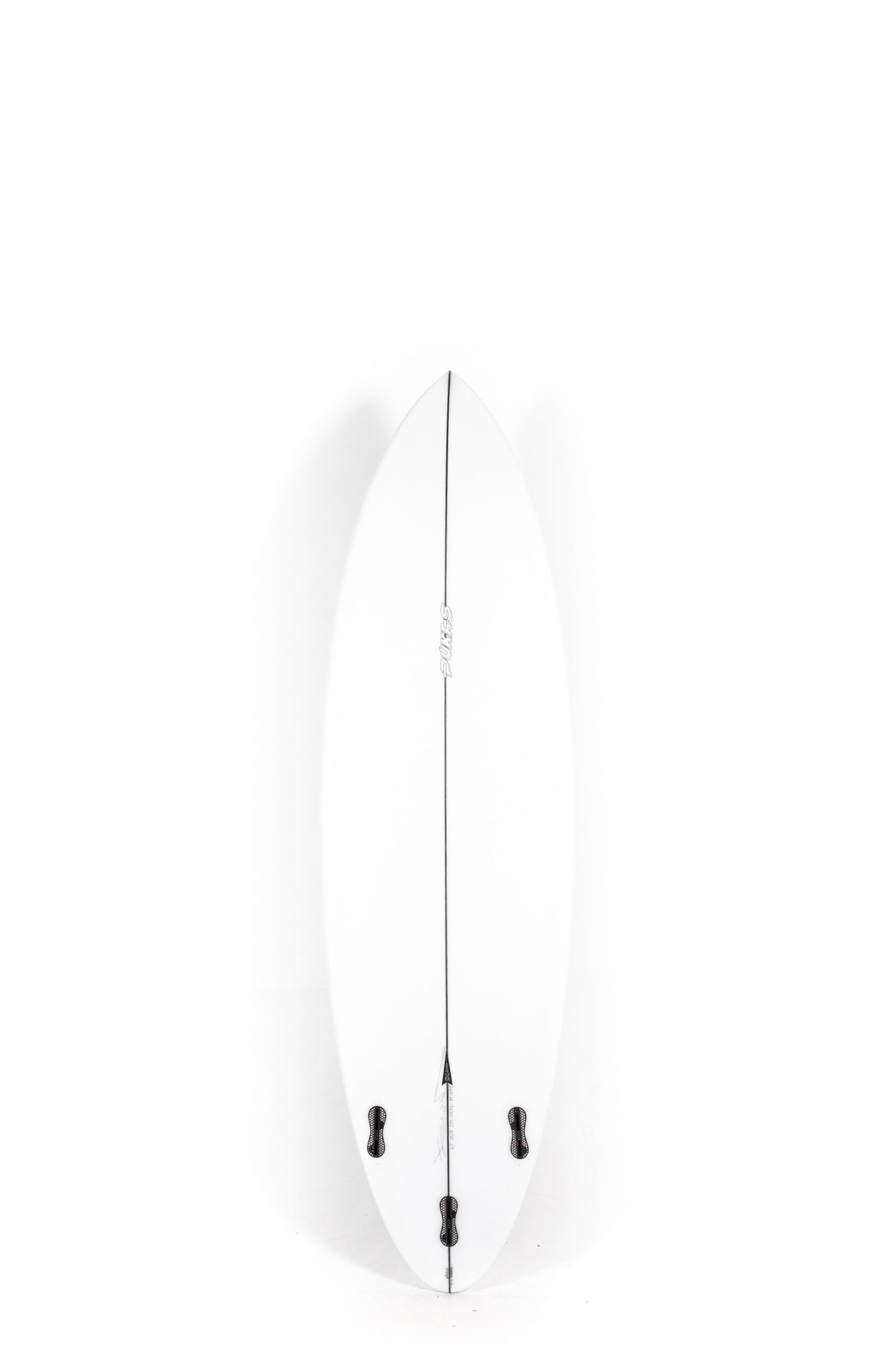 White Pukas Space Oddity Surfboard size 6'6" at Pukas Surf Shop - 2