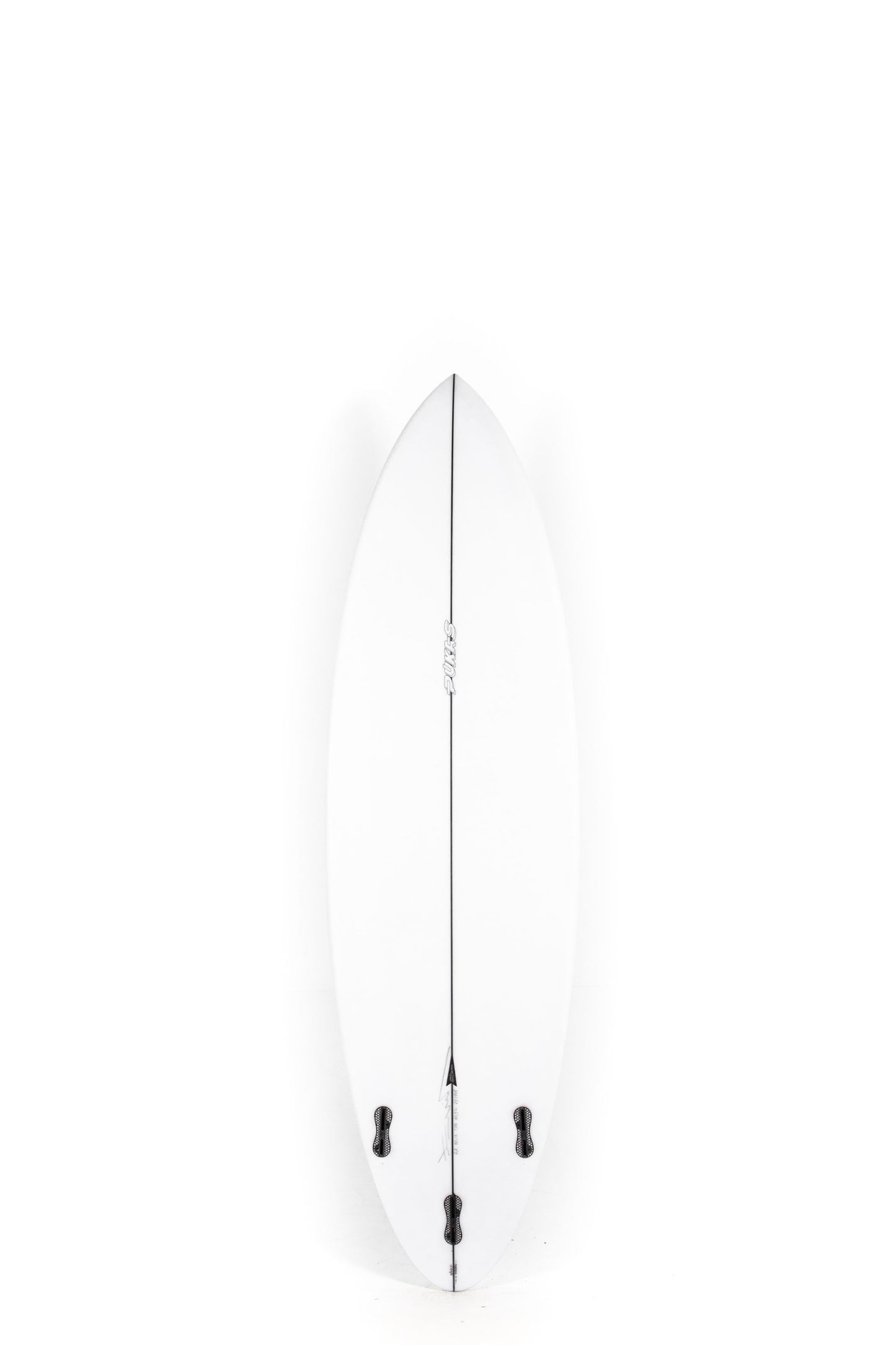 White Pukas Surfboard Space Oddity size 6'6" at Pukas Surf Shop - 2