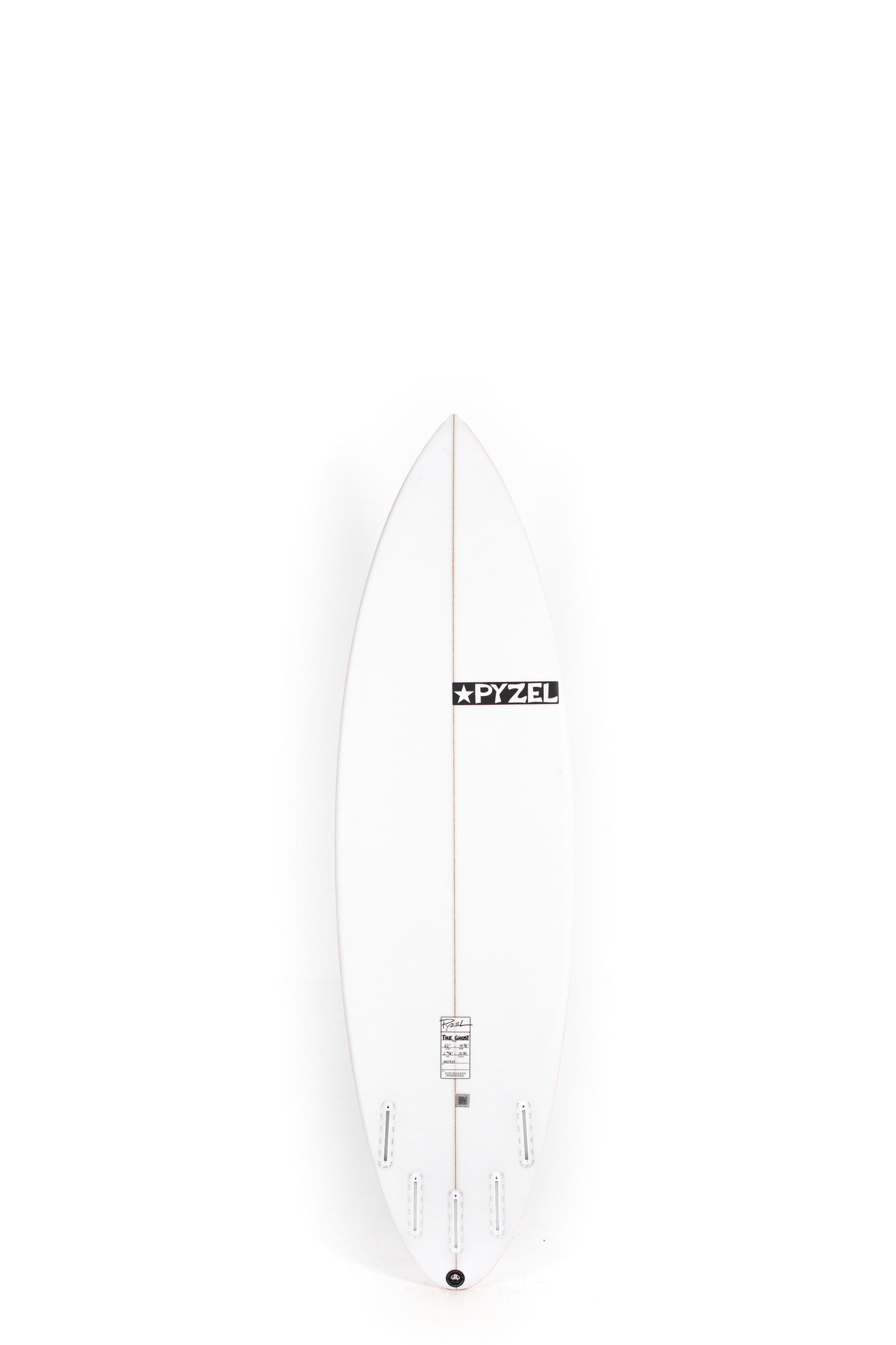 White Pyzel Surfboard Ghost size 6'2" at Pukas Surf Shop - 2