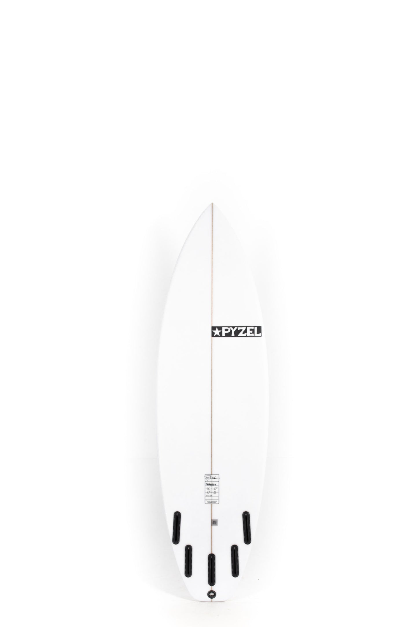White Pyzel Surfboard Phantom size 5'11" at Pukas Surf Shop - 2