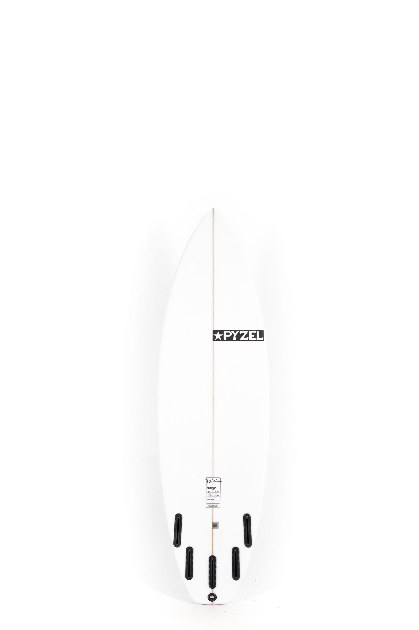 White Pyzel Surfboard Phantom size 5'9" at Pukas Surf Shop - 2