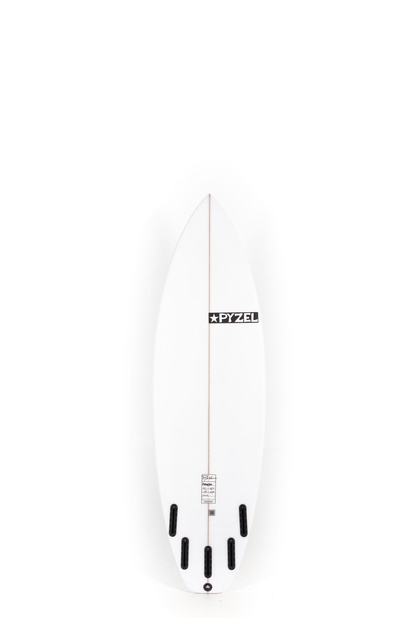 White Pyzel Surfboard Phantom size 6'1" at Pukas Surf Shop - 2
