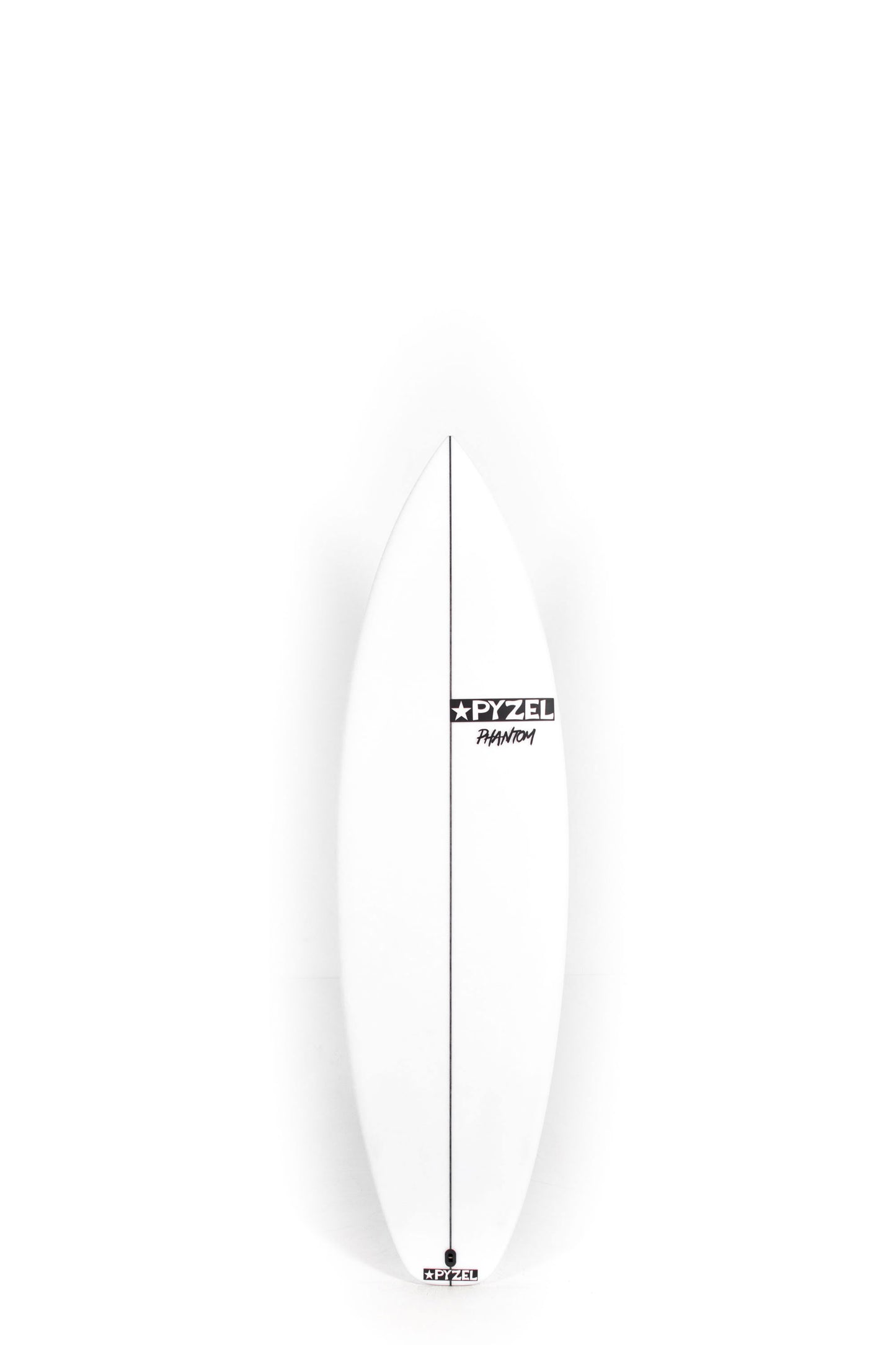 White Pyzel Phantom Surfboard size 5'10" on a white background by Pukas Surf Shop