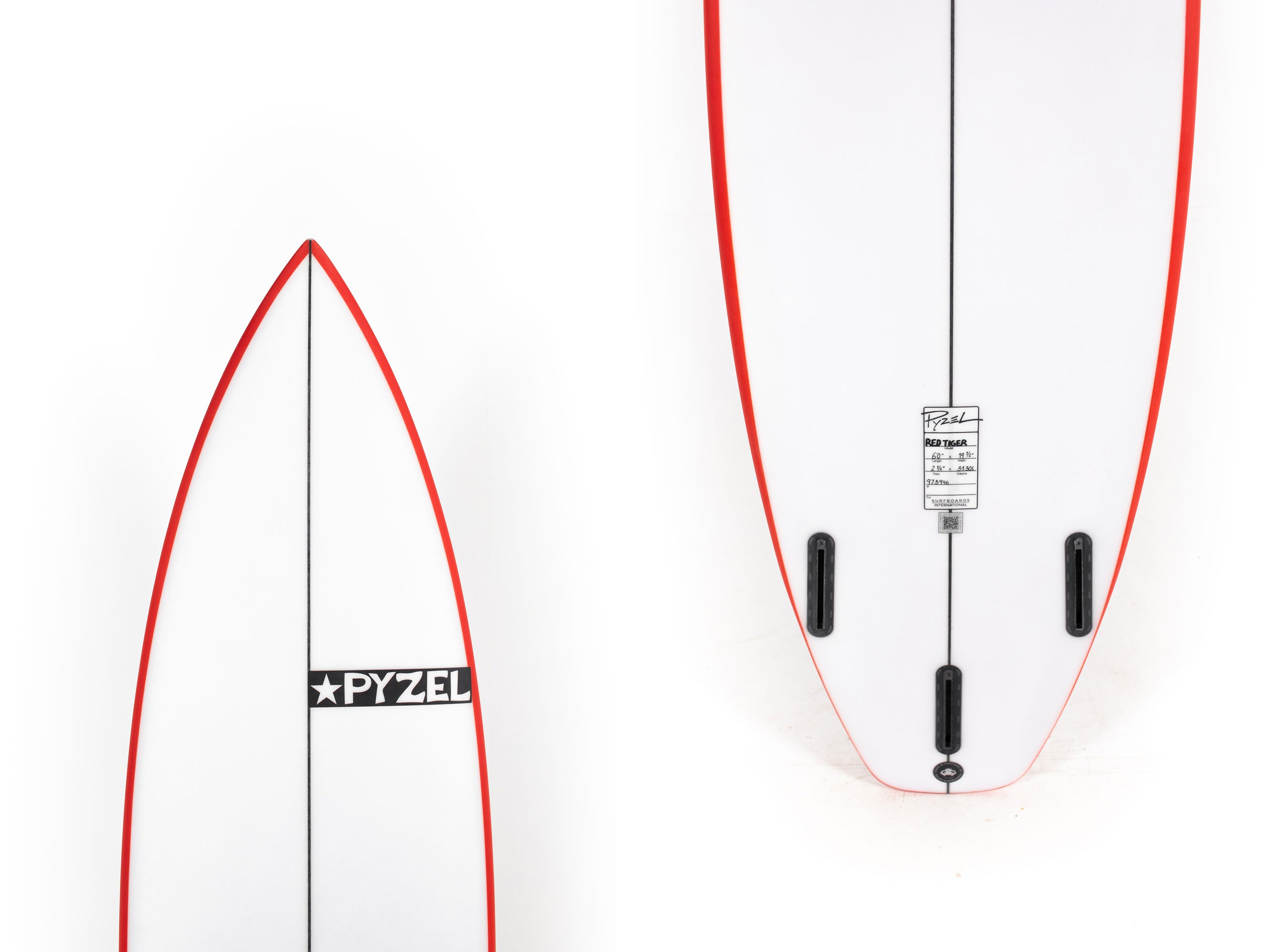 Pyzel Surfboards - RED TIGER 6.0 | Buy at Pukas Surf Shop – PUKAS