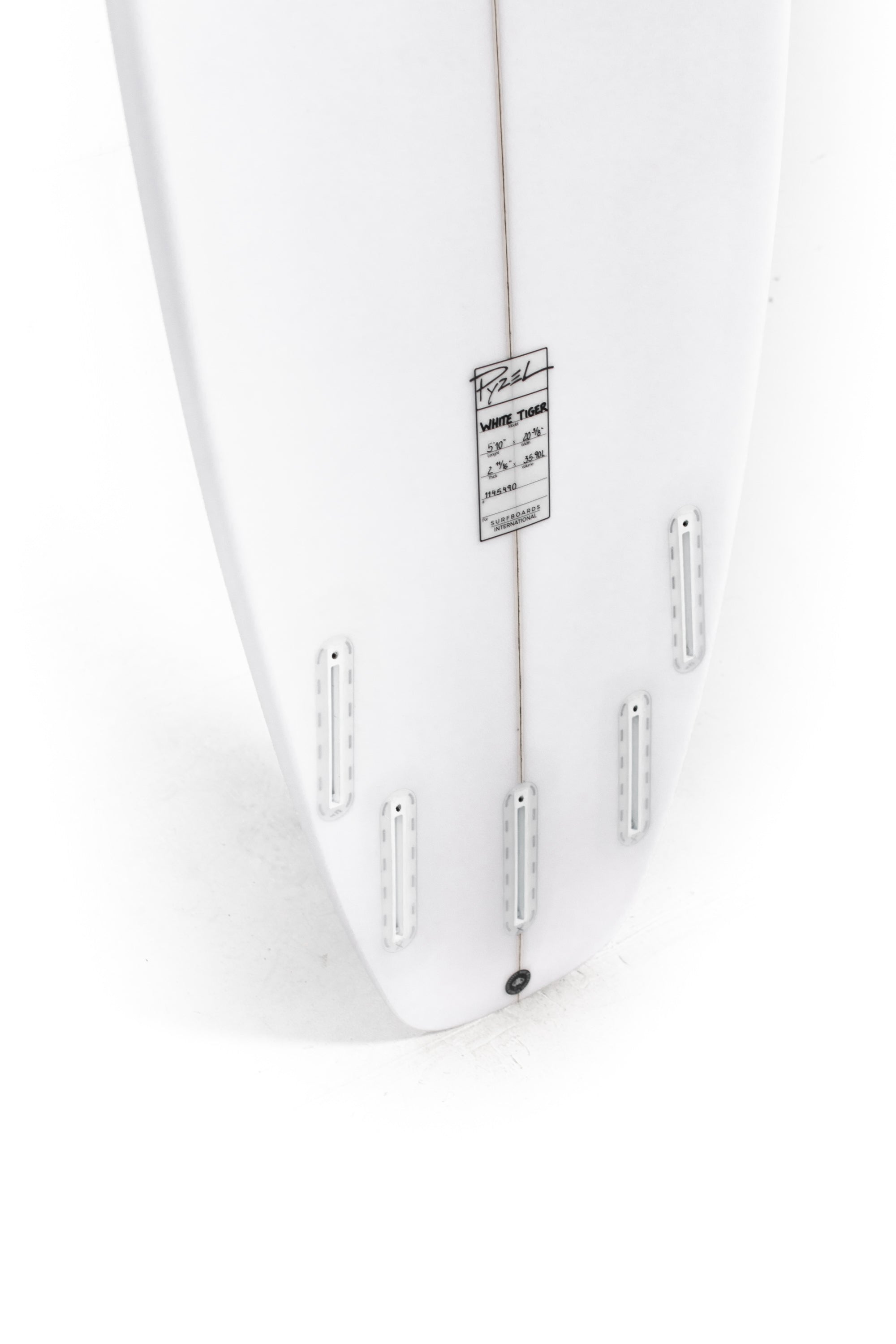 Pyzel Surfboards - WHITE TIGER 5'10