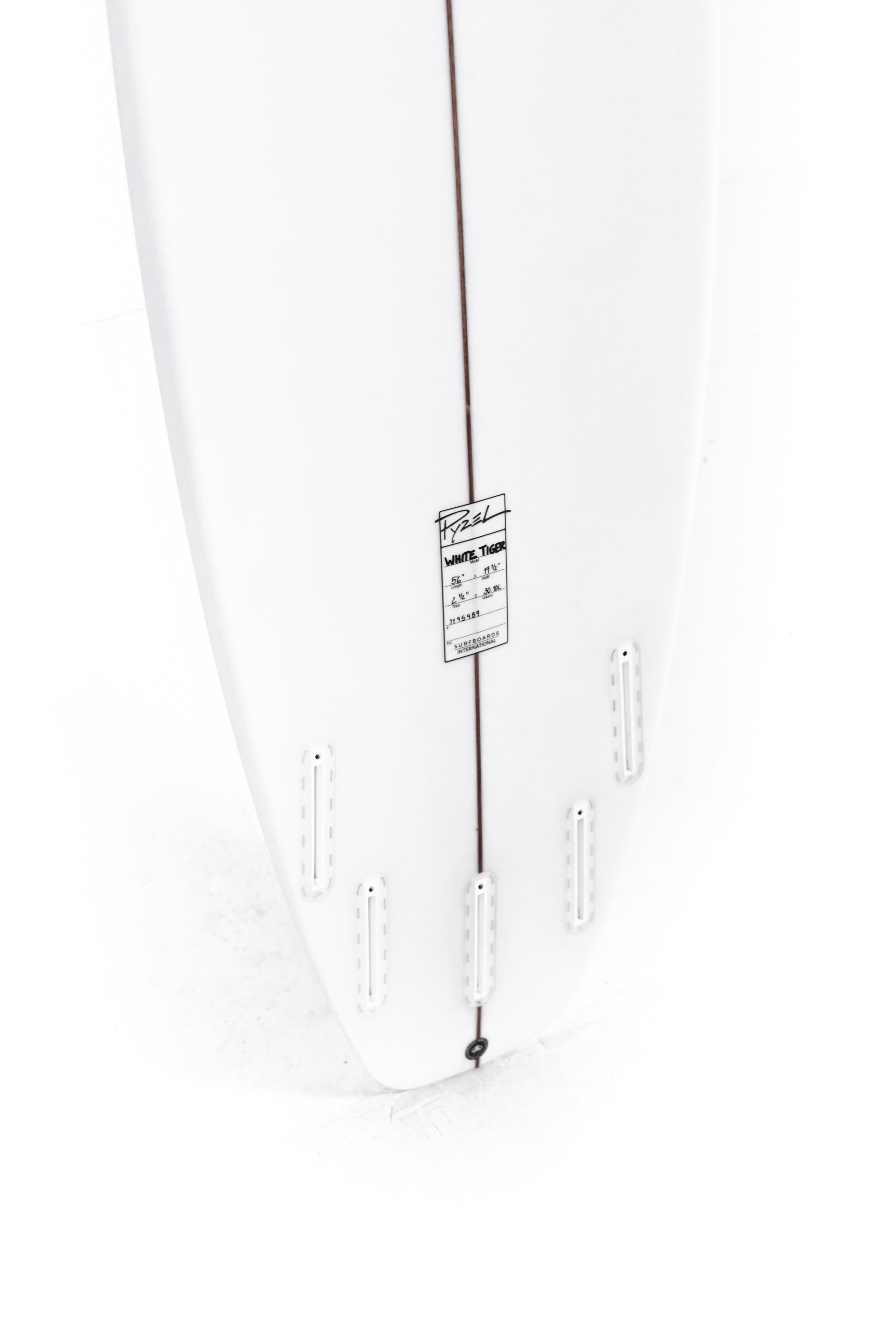 Pyzel Surfboards - WHITE TIGER 5'6
