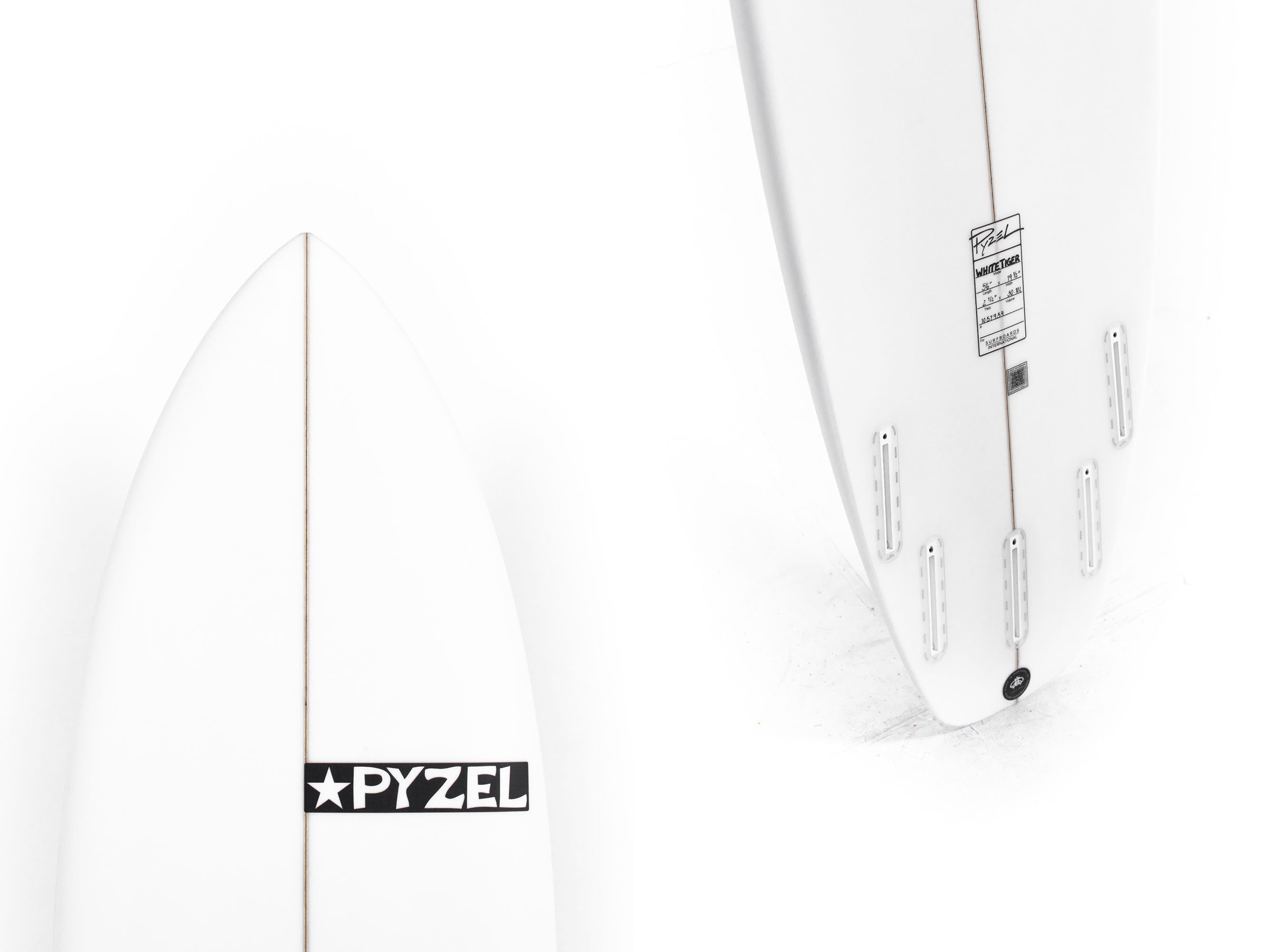 Pyzel Surfboards - WHITE TIGER 5'6