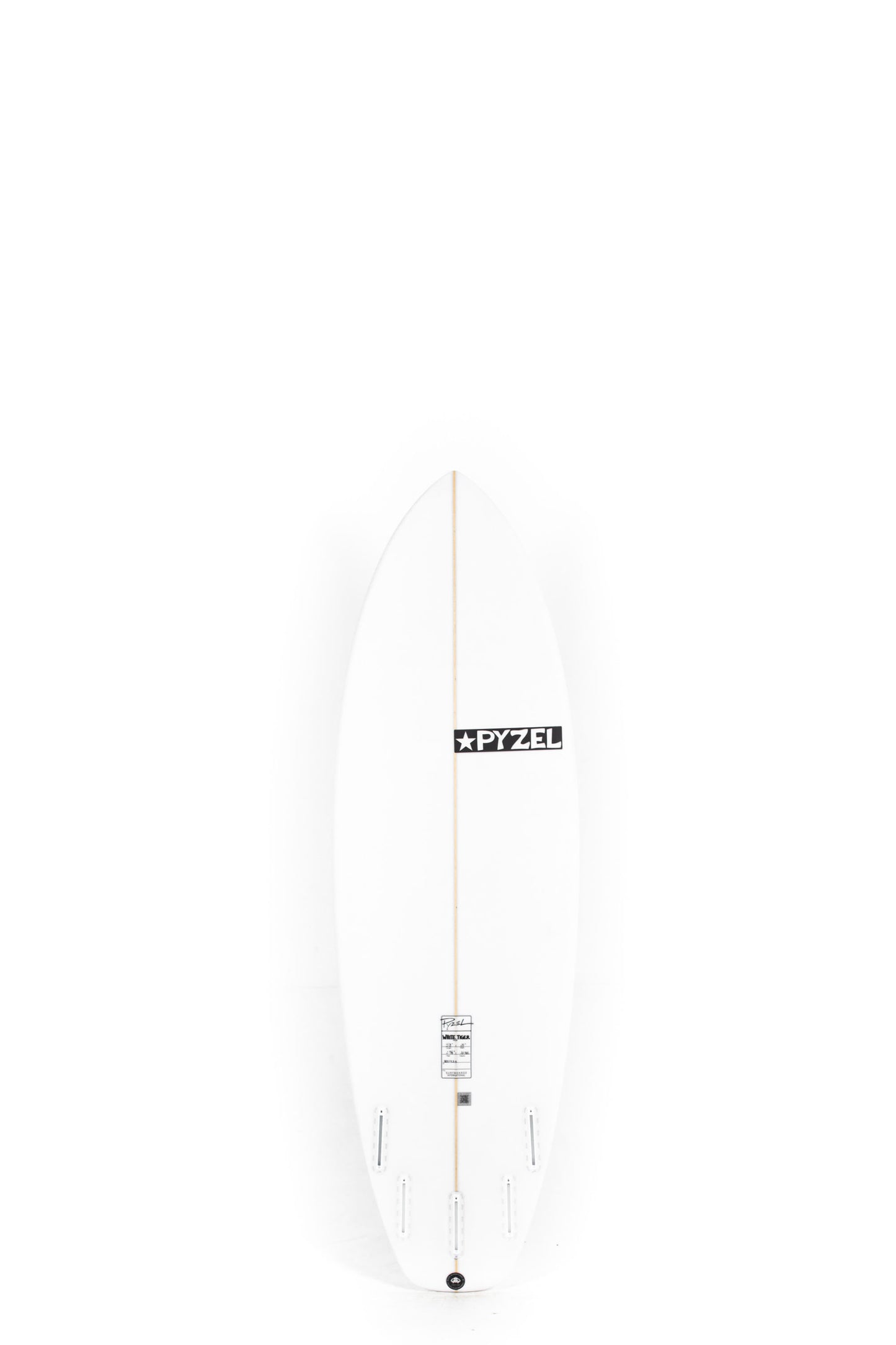 White Pyzel Surfboard White Tiger size 5'8" at Pukas Surf Shop - 2