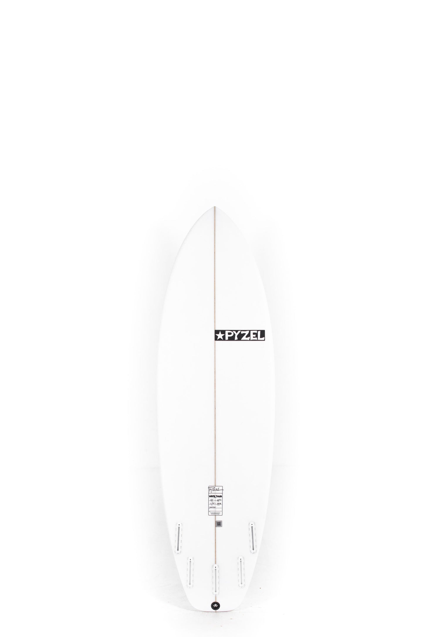 White Pyzel Surfboard White Tiger size 6'0" at Pukas Surf Shop - 2