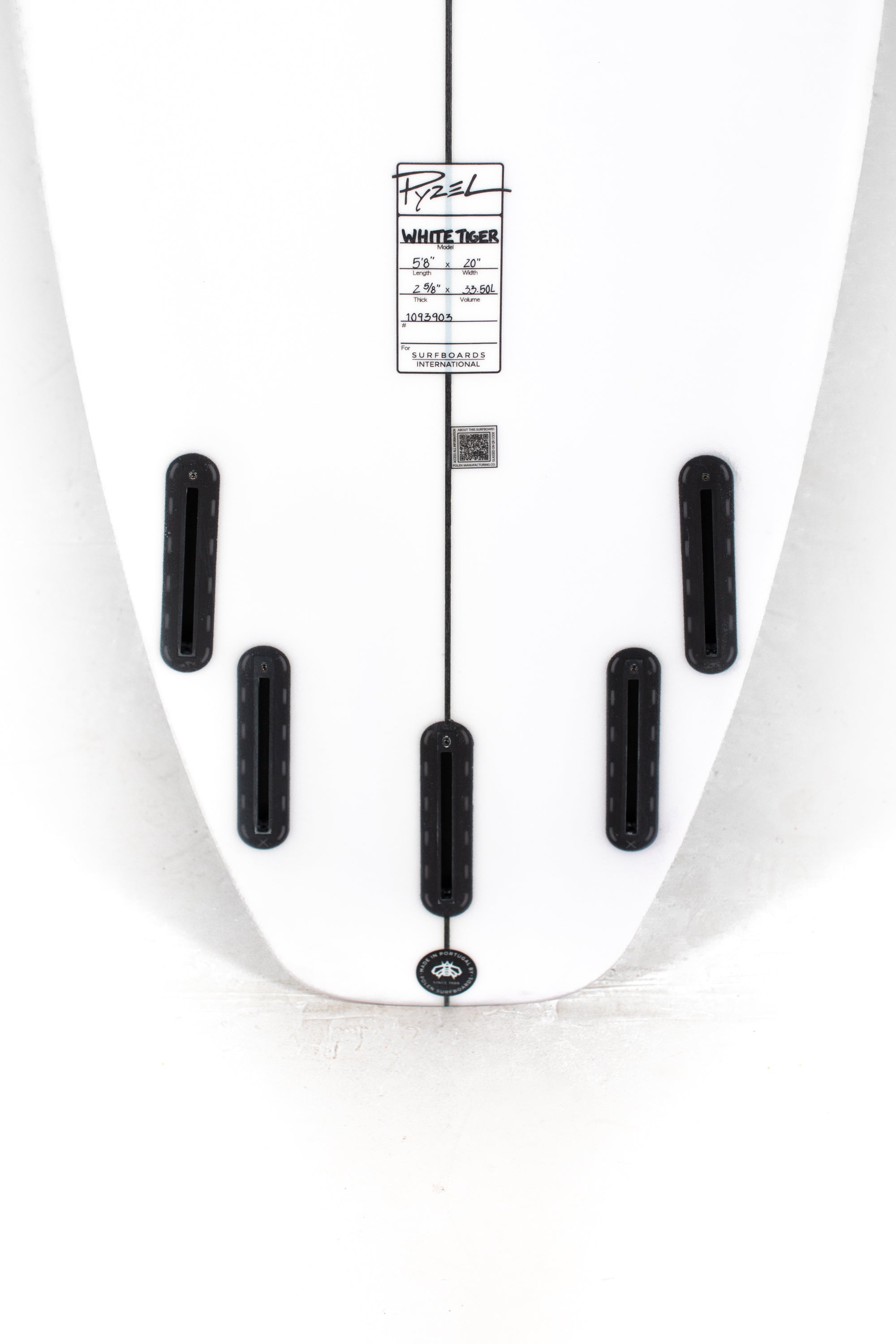 Pyzel Surfboards - WHITE TIGER 5'8