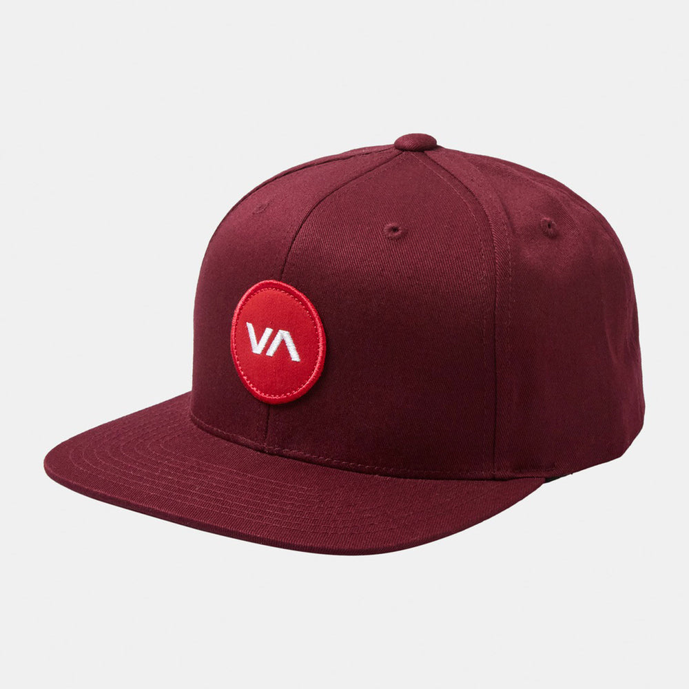    Pukas-Surf-Shop-RVCA-Hat-Va-Patch-Snapback-red