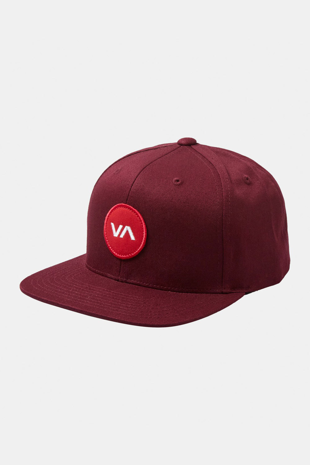    Pukas-Surf-Shop-RVCA-Hat-Va-Patch-Snapback-red