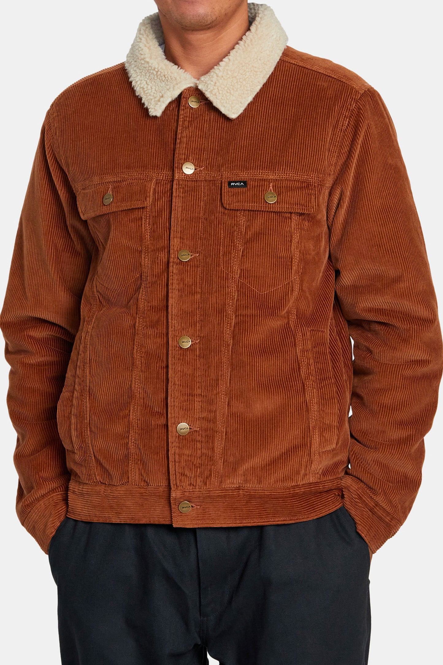 Pukas-Surf-Shop-RVCA-Jacket-Waylon-Rawhide