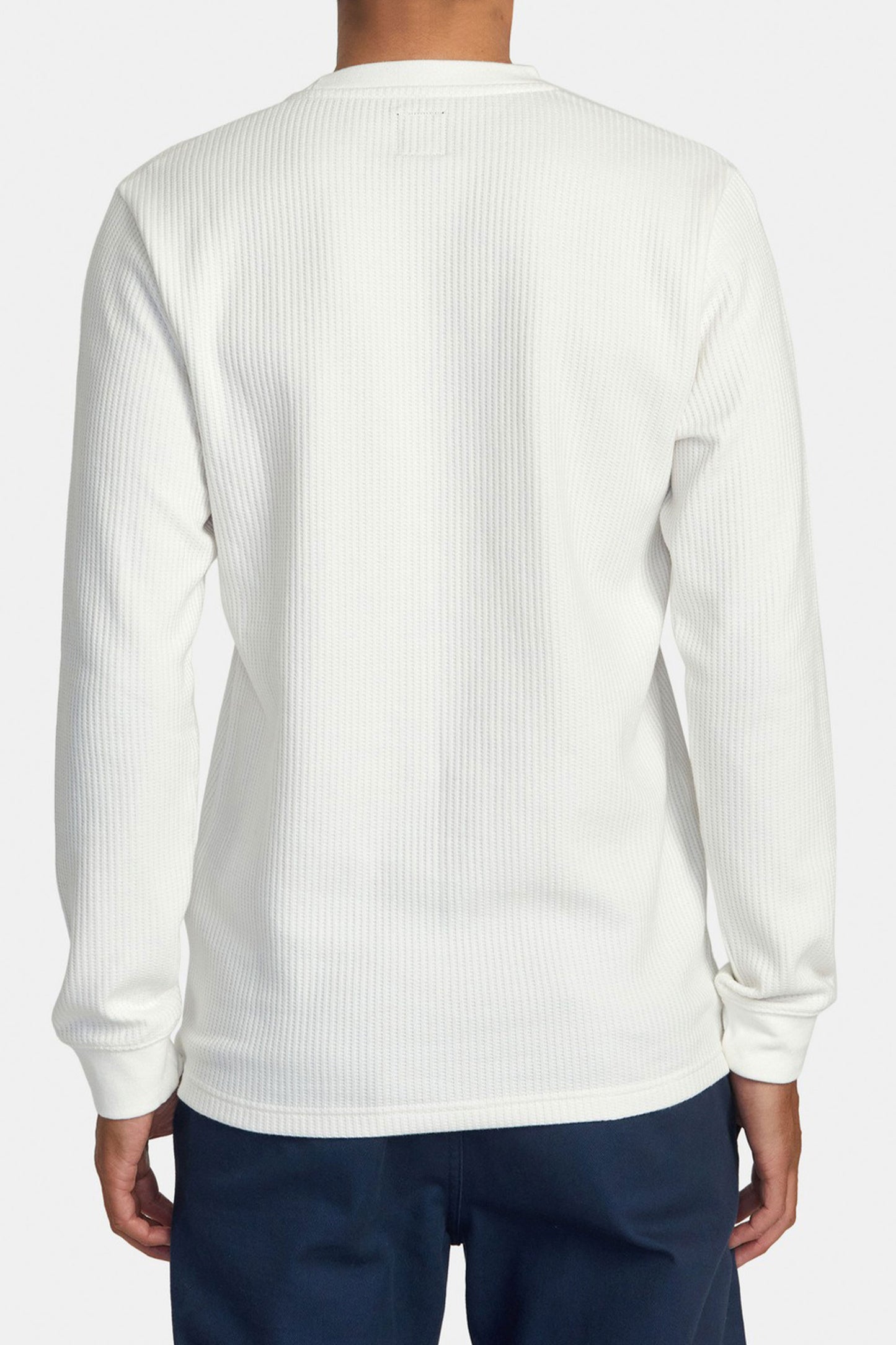    Pukas-Surf-Shop-RVCA-Sweater-Day-Shift-Thermal-Off-White