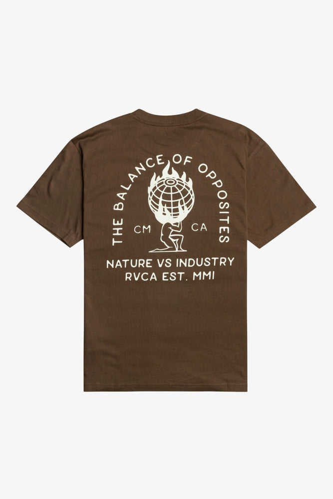     Pukas-Surf-Shop-RVCA-Tee-World-Weight-Brown