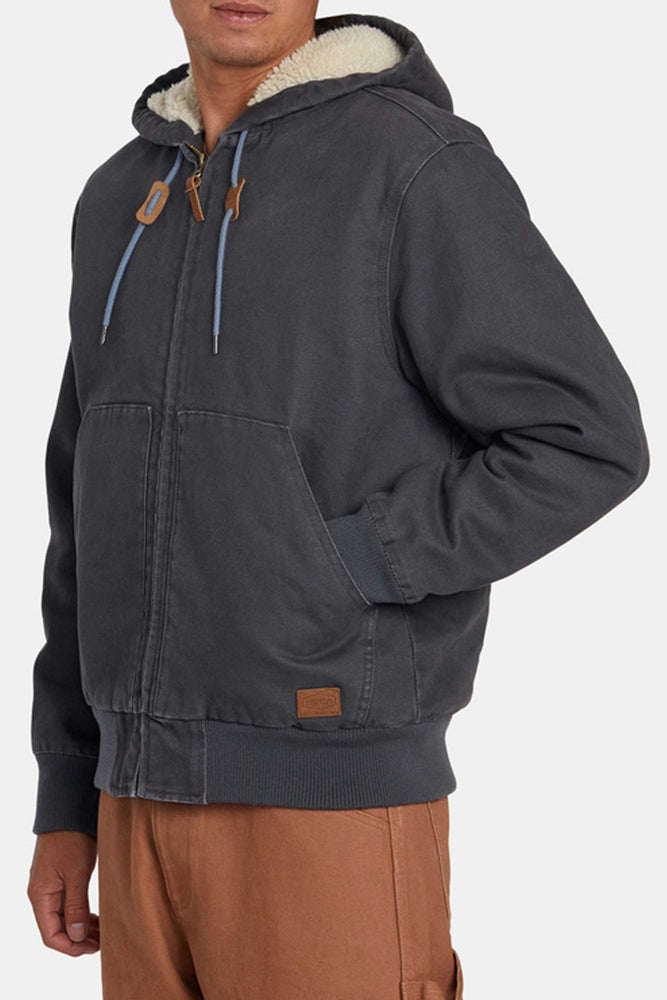 
                  
                    Pukas-Surf-Shop-RVCA-jacket-man-chainmail-garage-blue
                  
                