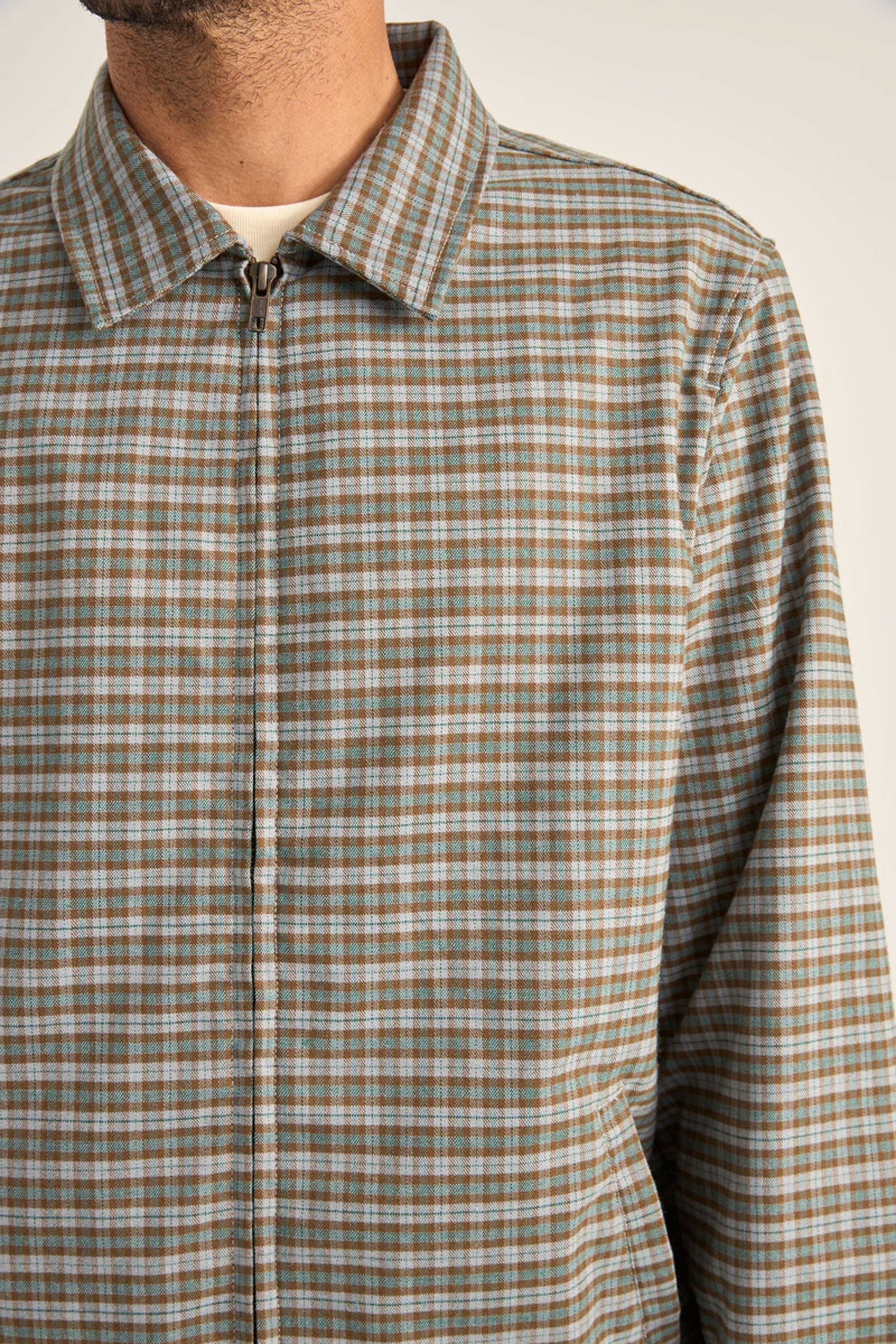 RHYTHM - JORDY CHECK JACKET | Shop at PUKAS SURF SHOP