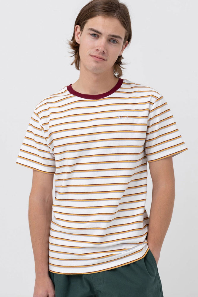    Pukas-Surf-Shop-Rhythm-Tee-Everyday-Stripe-ss-T-Shirt-natural