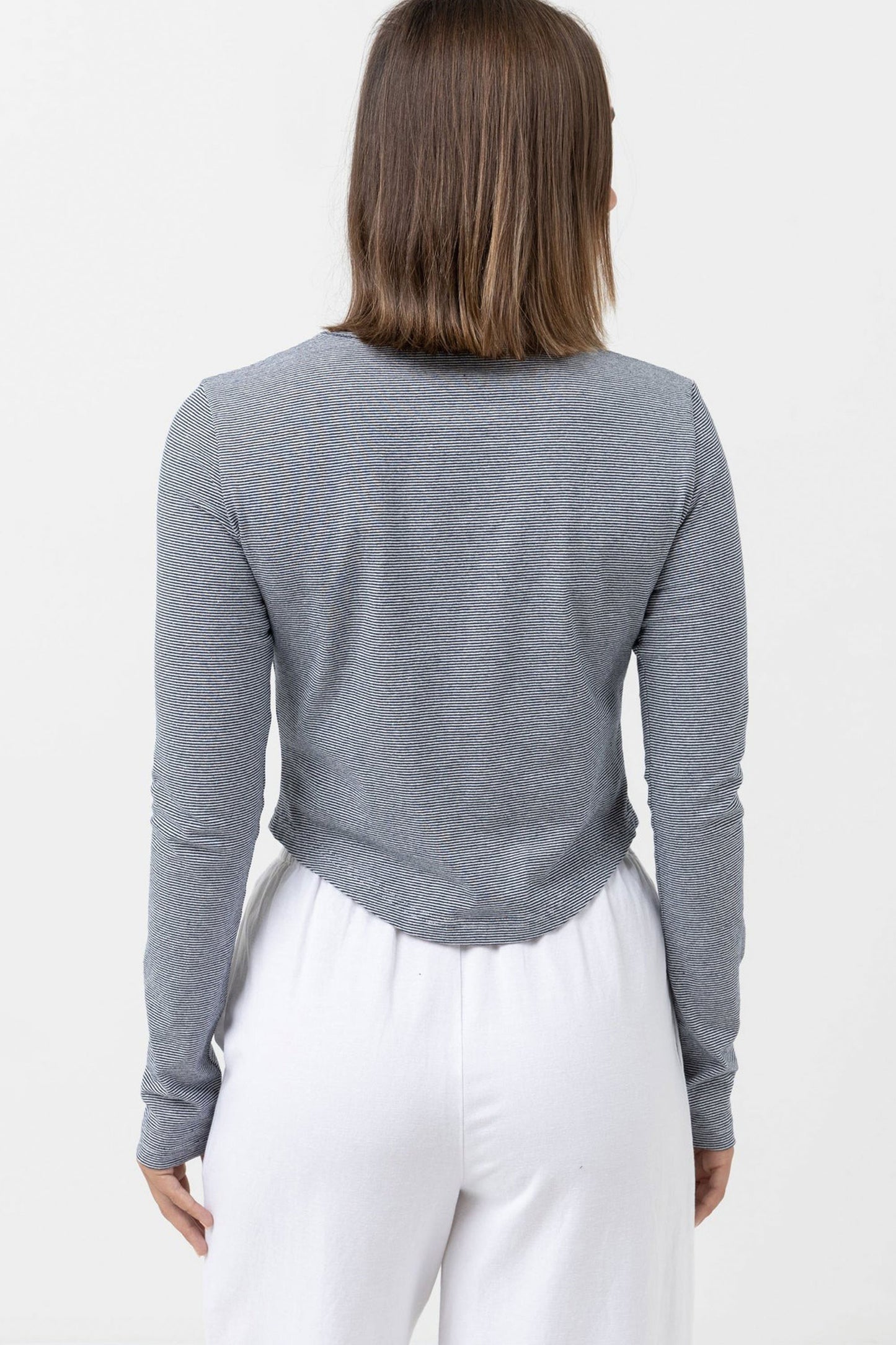       Pukas-Surf-Shop-Rhythm-Tee-Winona-Long-Sleeve-Navy-Stripe
