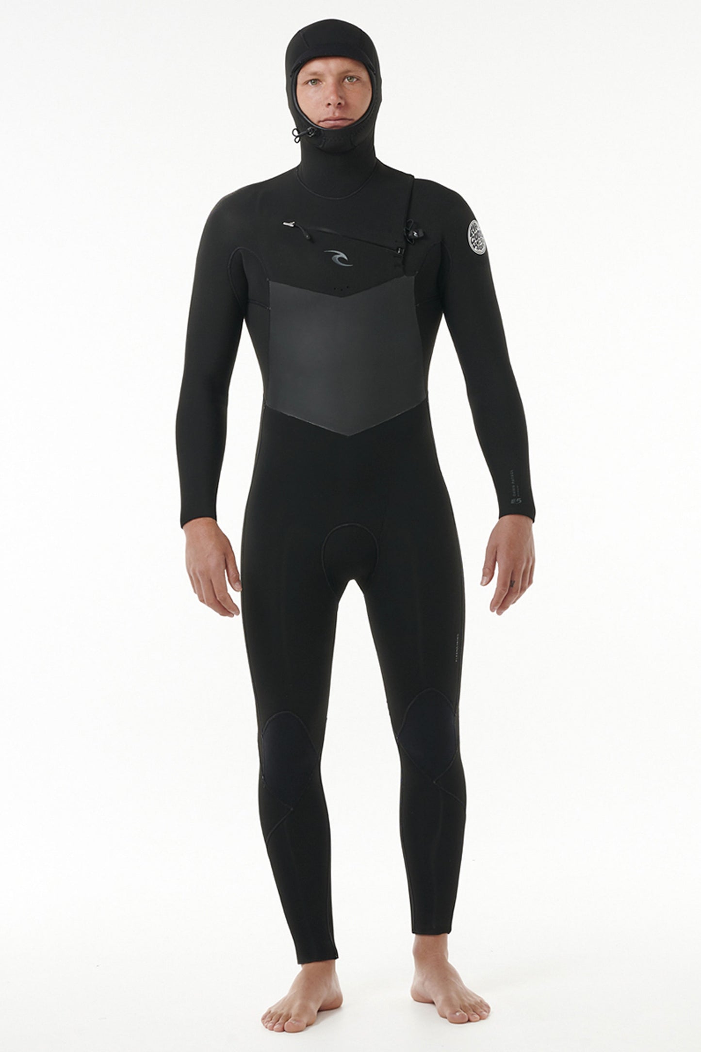 Pukas-Surf-Shop-Rip-curl-wetsuit-man-dawn-patrol-5-4-hood-chest-zip-black