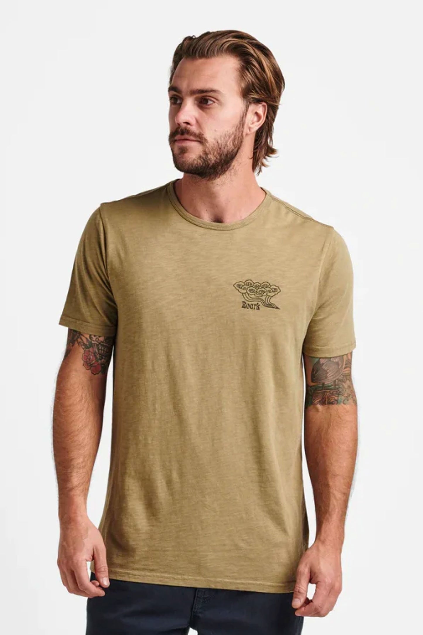 Pukas-Surf-Shop-Roark-Tee-rumors-mythsl-egends-lies-dusty-green