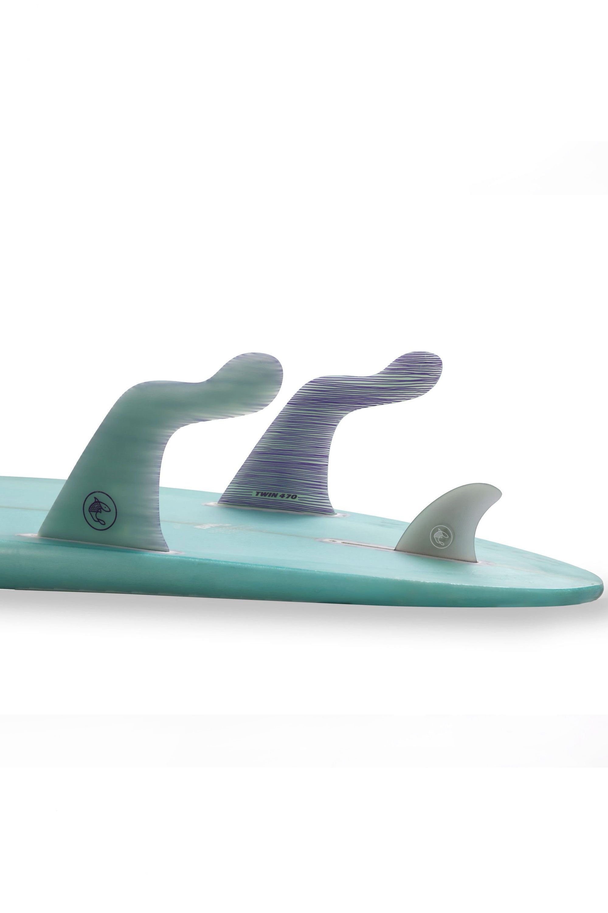 S-WINGS TWIN470 GREEN VOLANツインフィン美品 S-WINGS - TWIN 470 - G10 - PURPLE | Shop at PUKAS SURF SHOP