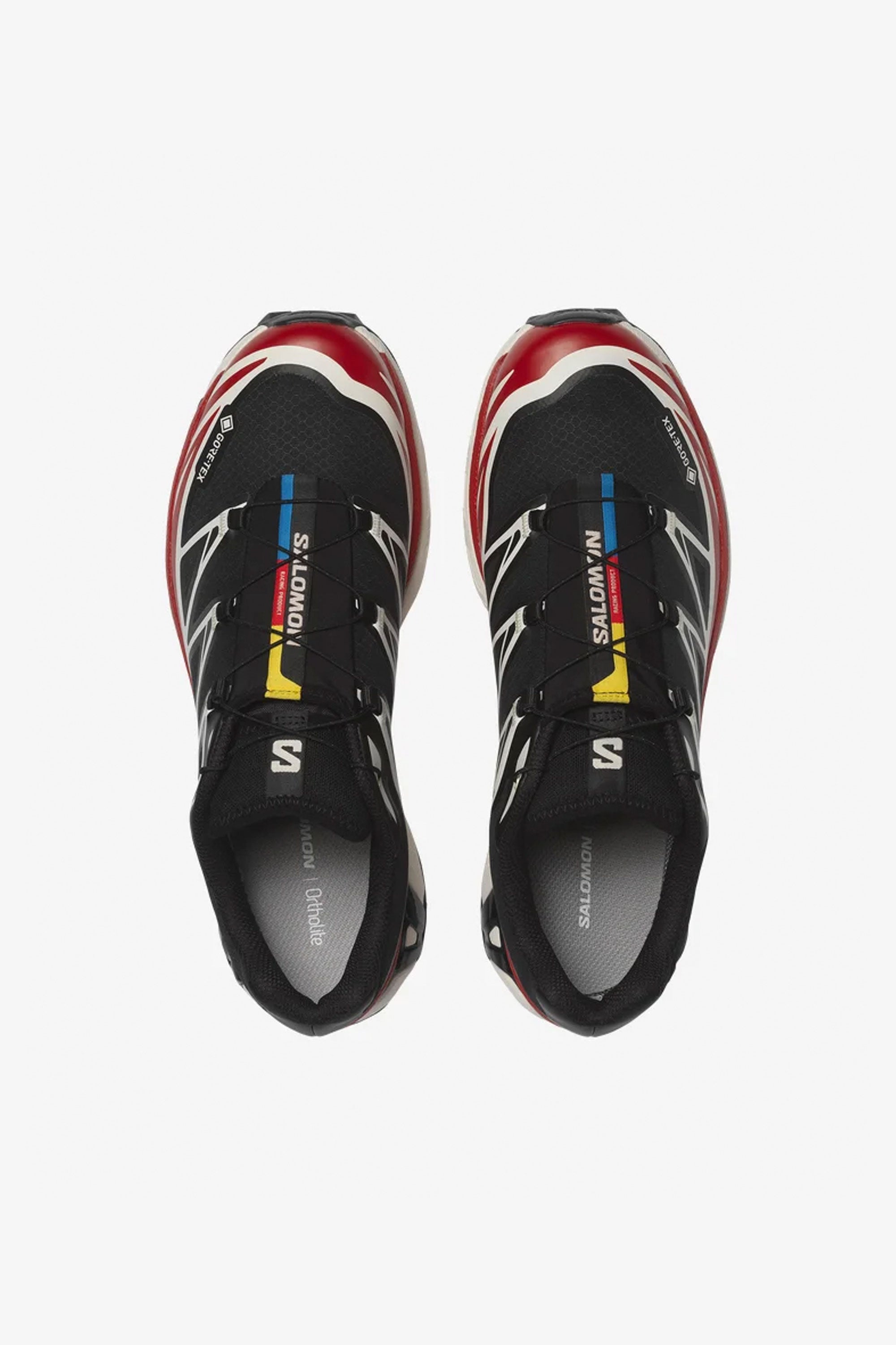 SALOMON - XT-6 GTX - BLACK/FLAME SCARLET - WOMAN | Shop at PUKAS