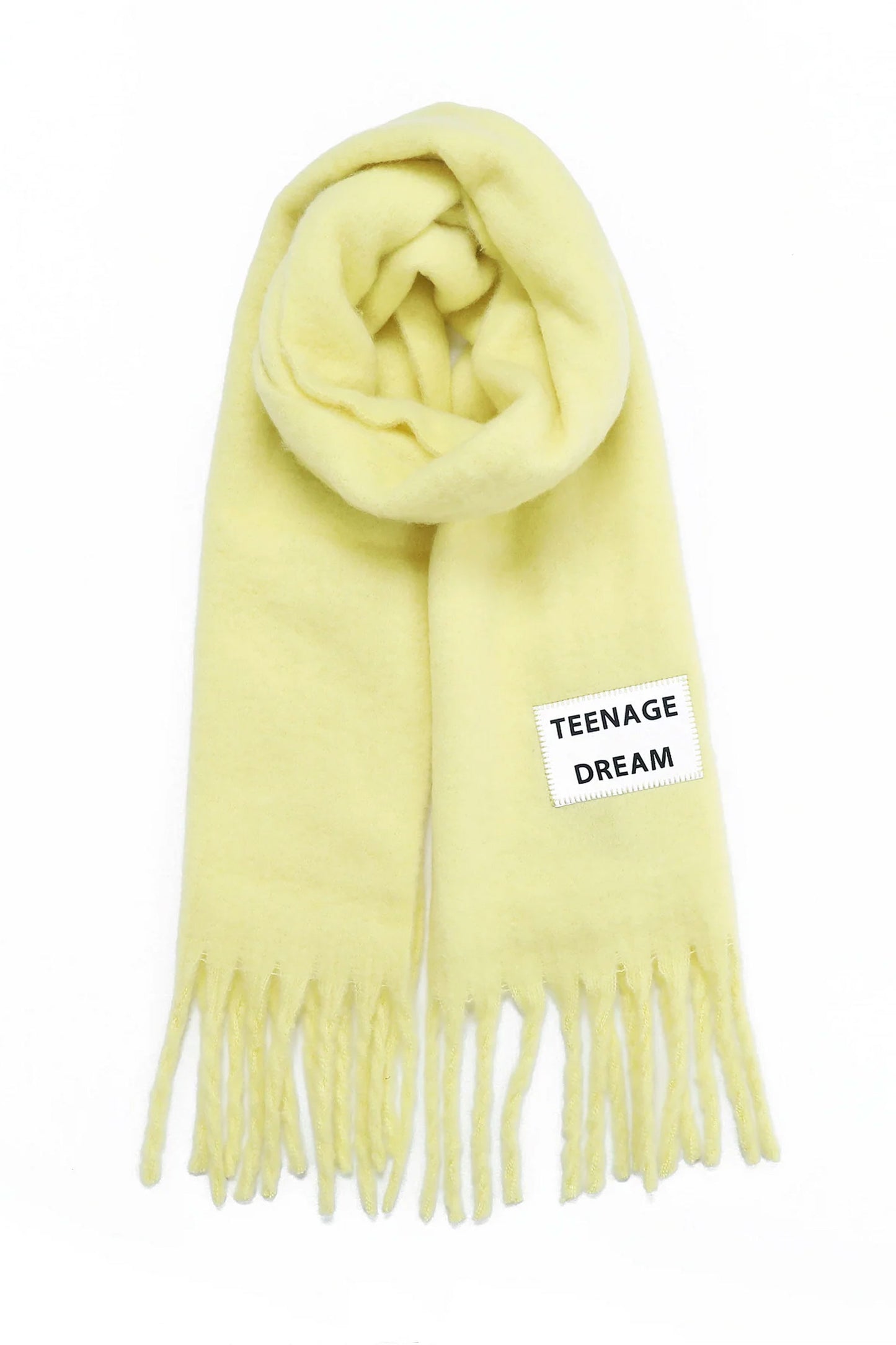 Verb To Do Pukas Surf Shop Teenage Dream oversized check scarf statement winter wrap