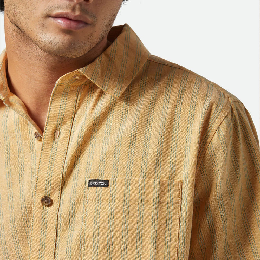 
                      
                        Pukas-Surf-Shop-Shirt-Man-Brixton-Oxford-Stripe-Orange
                      
                    