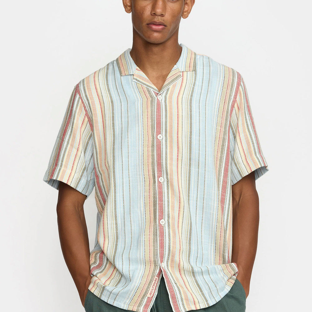 REVOLUTION - CUBAN SHIRT - LIGHTBLUE