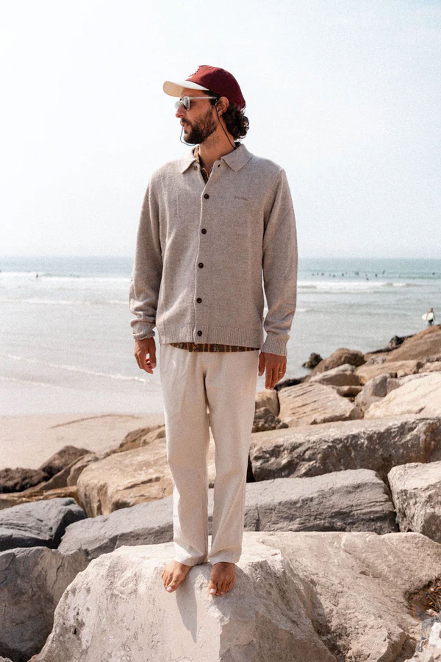 Pukas-Surf-Shop-Shirt-Man-Rhythm-Mohair-Button-Up-Natura