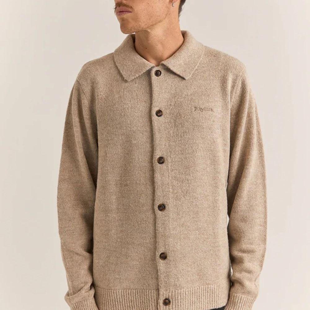 Pukas-Surf-Shop-Shirt-Man-Rhythm-Mohair-Button-Up-Natural