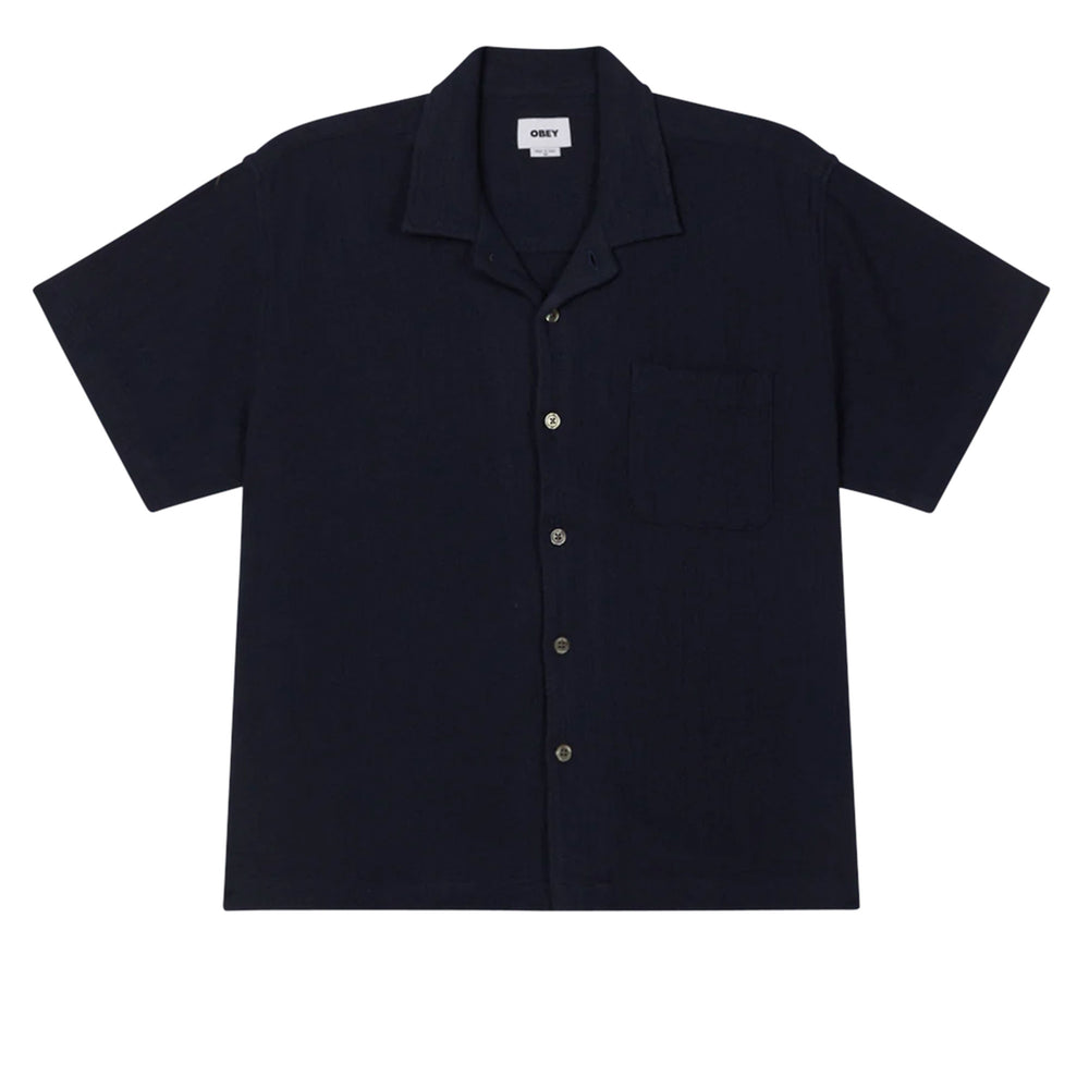 Pukas-Surf-Shop-Shirt-Obey-Curtis-Navy