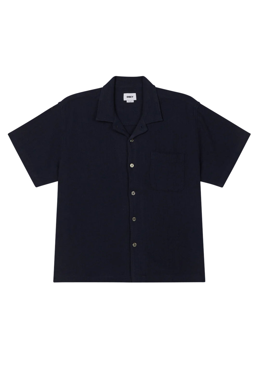 Pukas-Surf-Shop-Shirt-Obey-Curtis-Navy