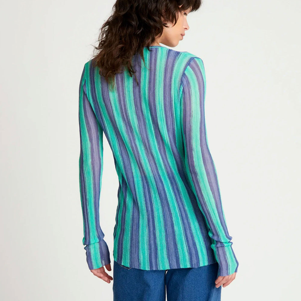 Pukas-Surf-Shop-Shirt-Woman-Wild-Pony-Buttoned-Blue