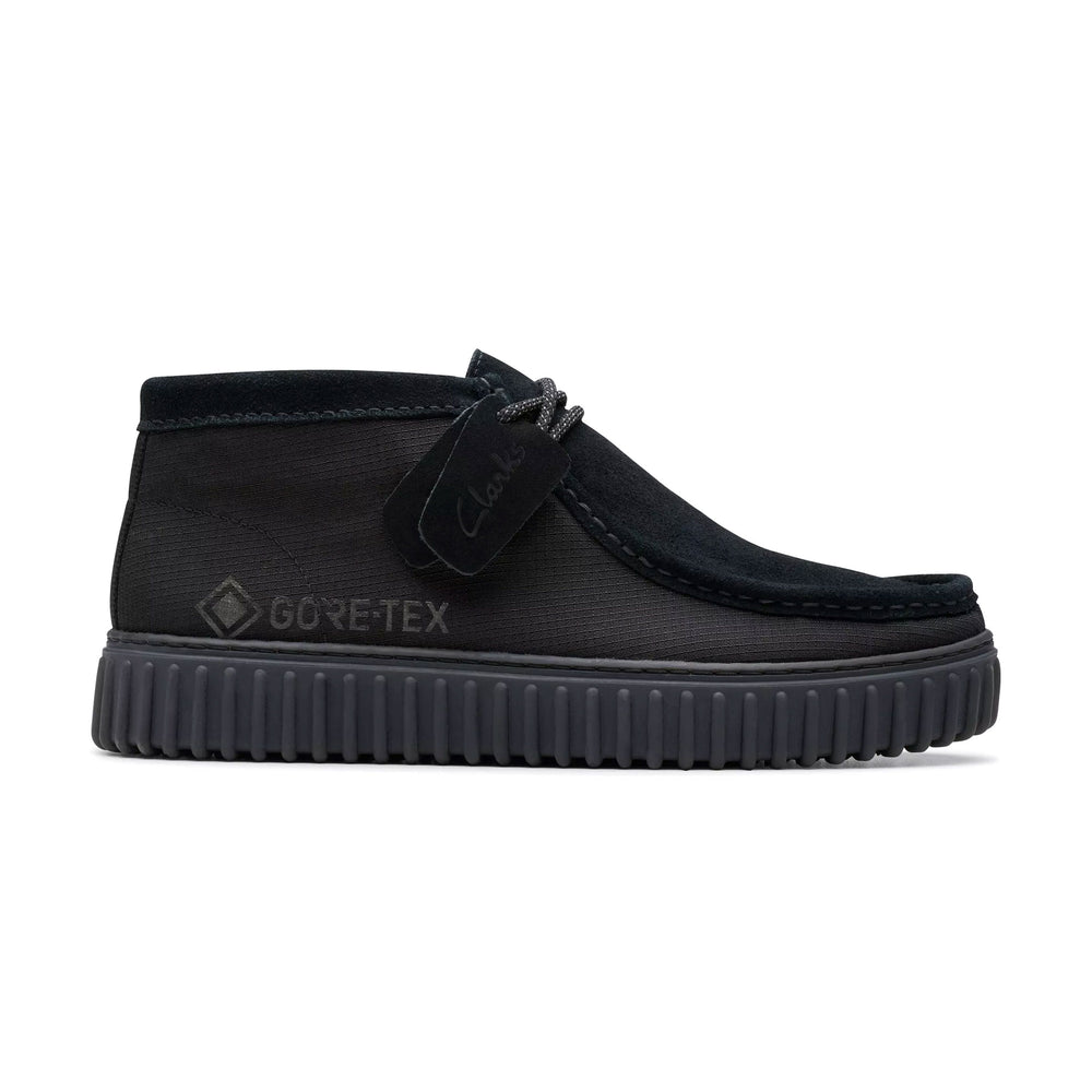 Pukas-Surf-Shop-Shoes-Man-Clarks-Torhill-Hi-GORE-TEX-Black