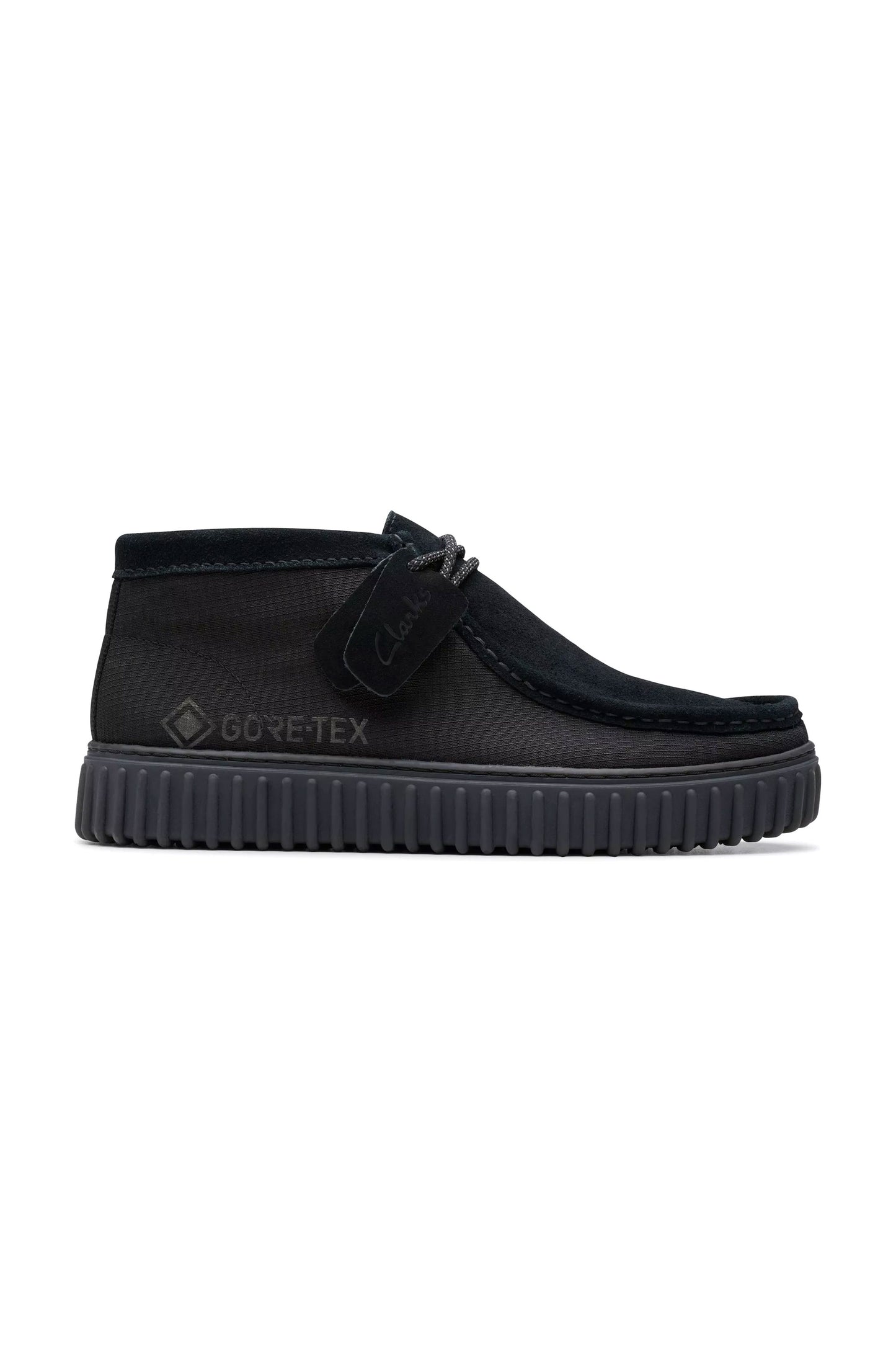 Pukas-Surf-Shop-Shoes-Man-Clarks-Torhill-Hi-GORE-TEX-Black