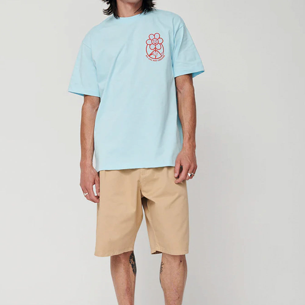 WE ARE NOT FRIENDS - PLEAT CHINO SHORTS