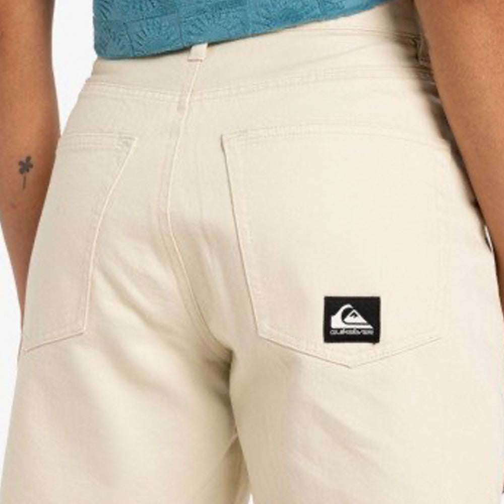 Pukas-Surf-Shop-Short-Woman-Quicksilver-Bermudas-Beige